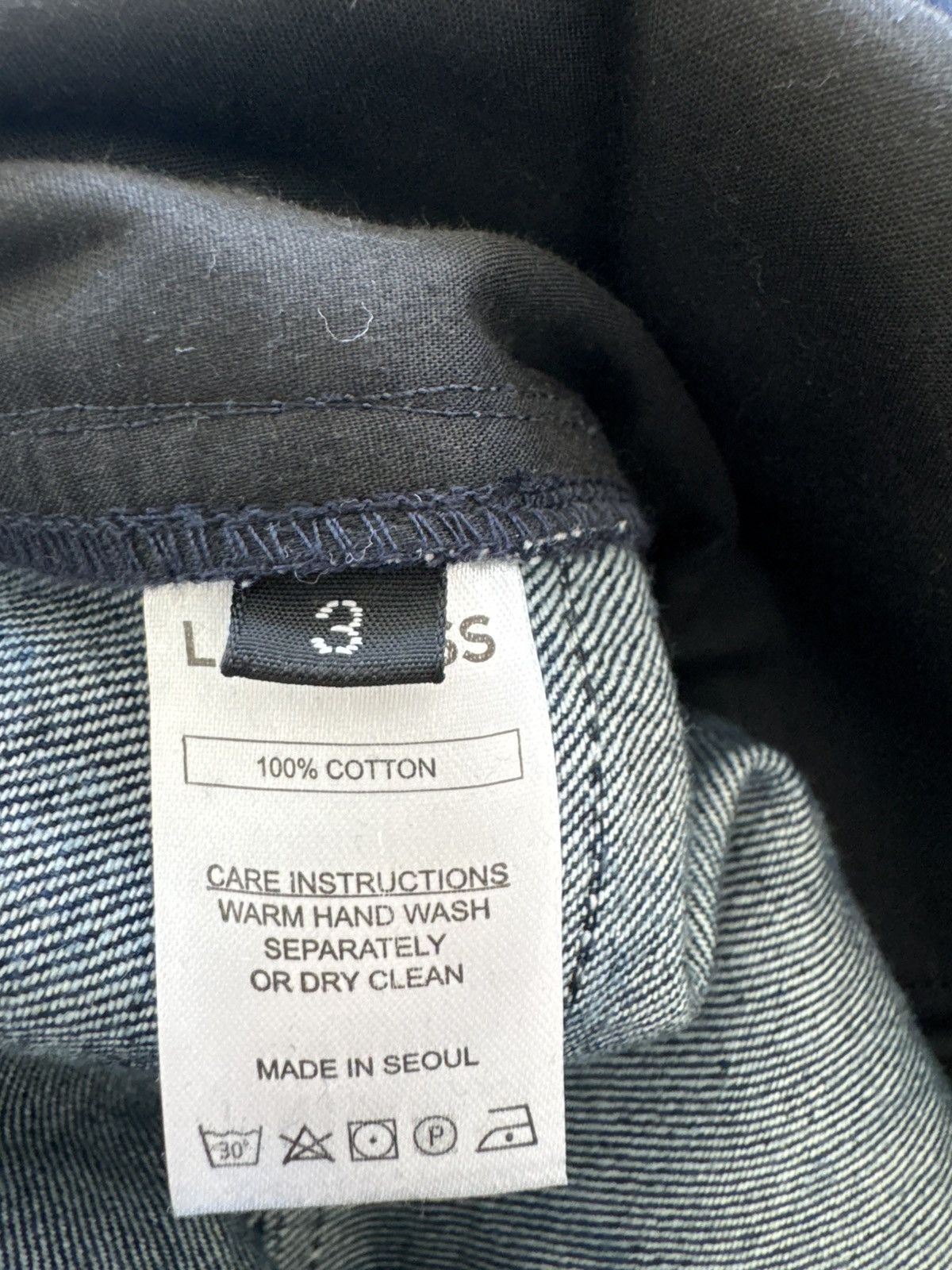 Other LABELESS Blue Glittery Tucked Denim Trousers Baggy Size 3 Size US 34 / EU 50 - 6 Thumbnail