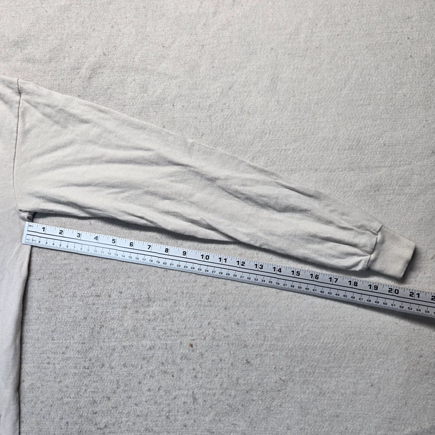 Camel VINTAGE Simply Southern Women's T-Shirt Long Sleeve Crew Neck Cotton White S Small Casual All Seasons Size S / US 4 / IT 40 - 5 Thumbnail