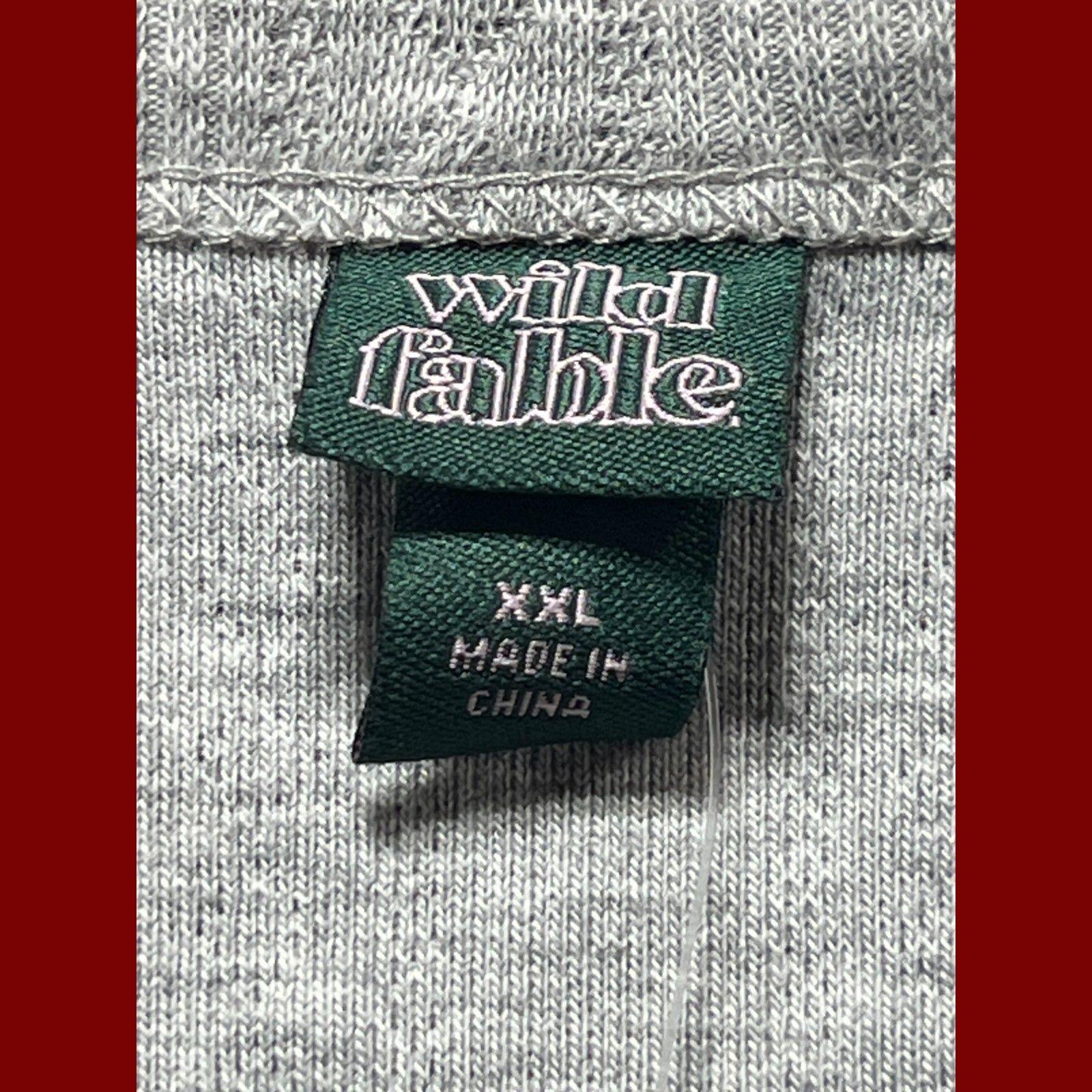 Other Wild Fable - Women's Long Sleeve Pointelle T-Shirt - Gray - Size XXL / US 16-18 / IT 52-54 - 10 Thumbnail