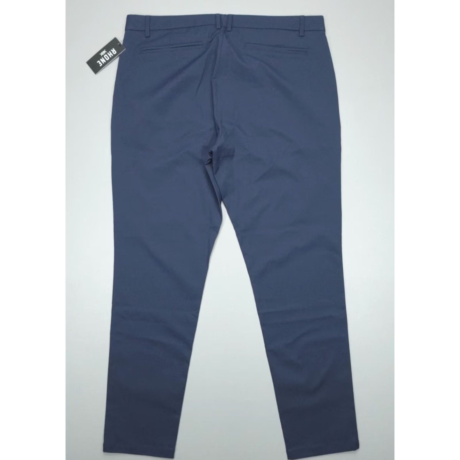 Rhone Rhone Gotham Slim Fit Stretch Pants Men’s 40x32 Navy DWR Twill Woven 48 Size US 40 / EU 56 - 8 Thumbnail