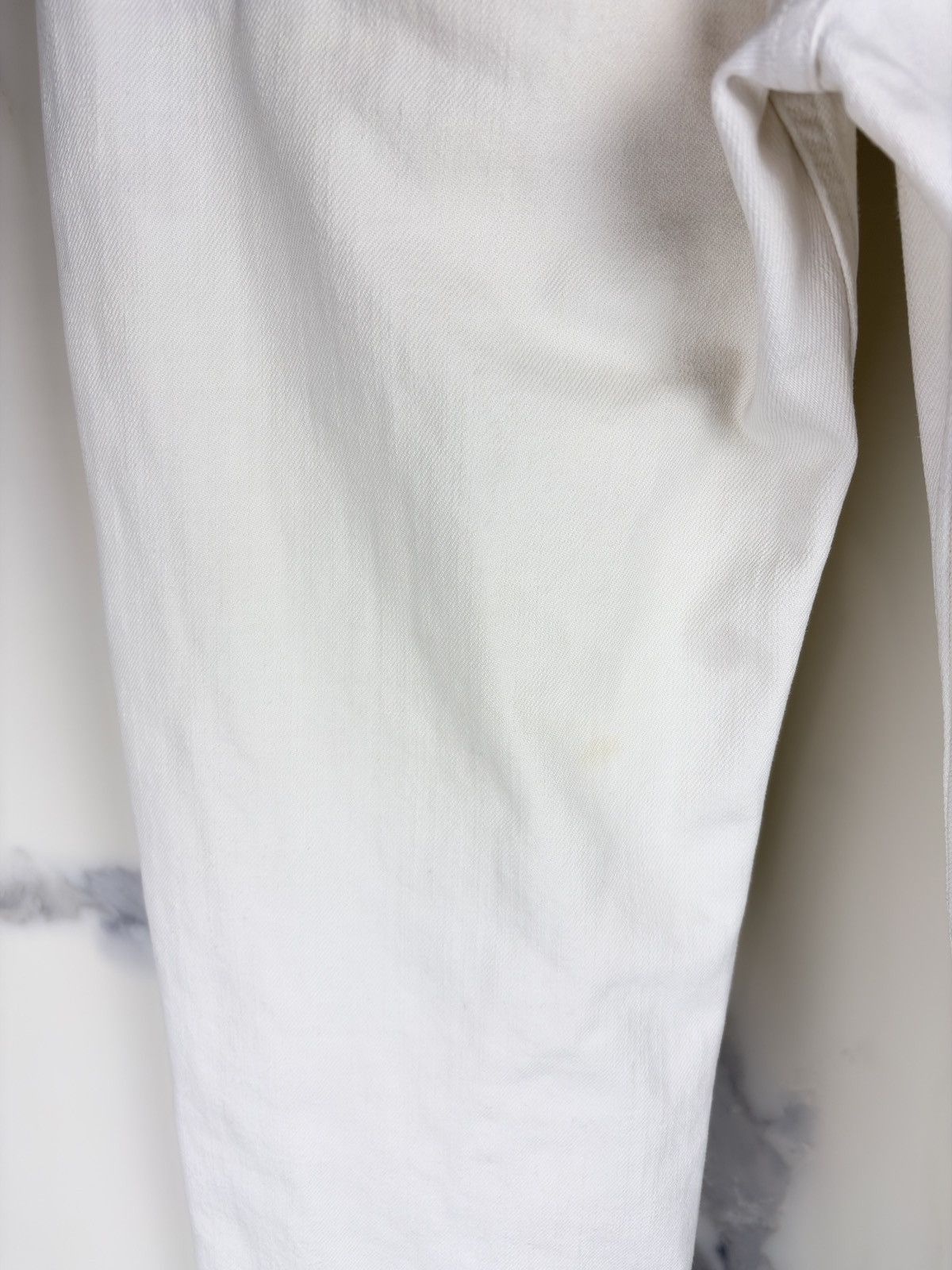 Gucci Gucci Tom Ford Vintage Straight Leg Denim Jeans White Size US 30 / EU 46 - 8 Thumbnail