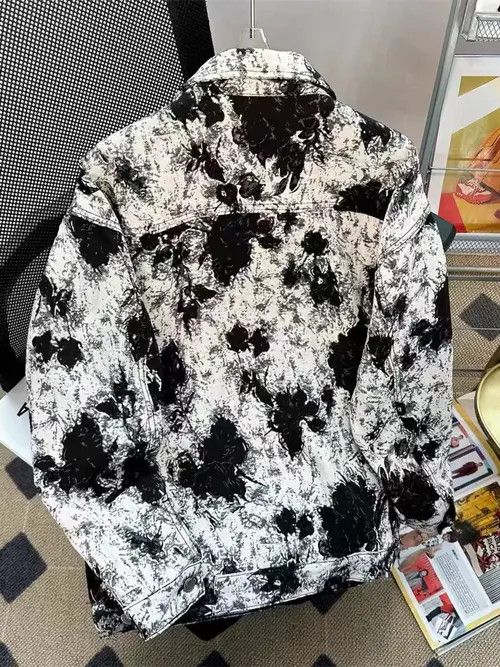 Japanese Brand Hop Street Graffiti Loose Casual Denim Jacket Size US M / EU 48-50 / 2 - 3 Thumbnail