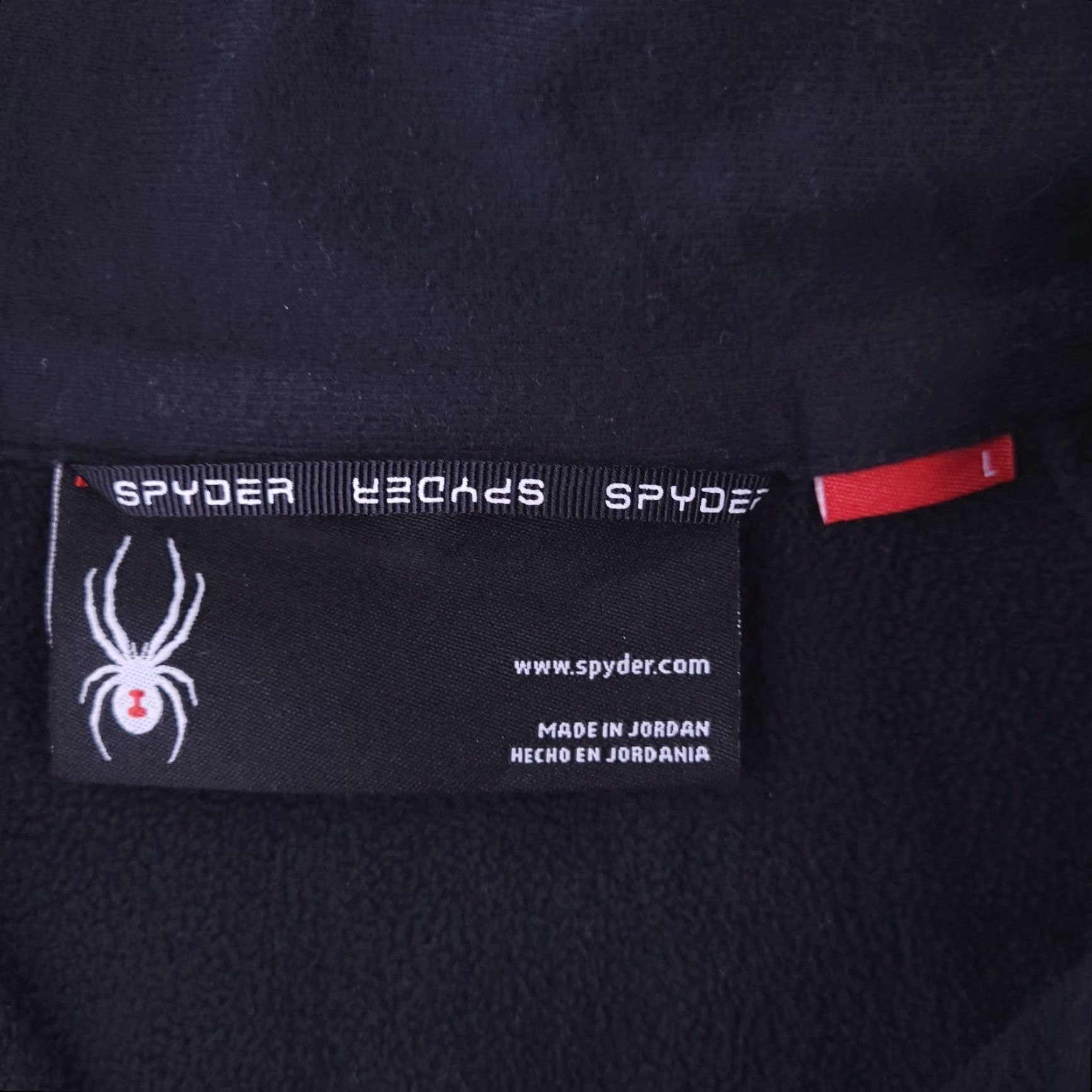 Spyder Spyder Sweater Mens L Gray Outbound Fleece Quarter Zip Size US L / EU 52-54 / 3 - 3 Thumbnail