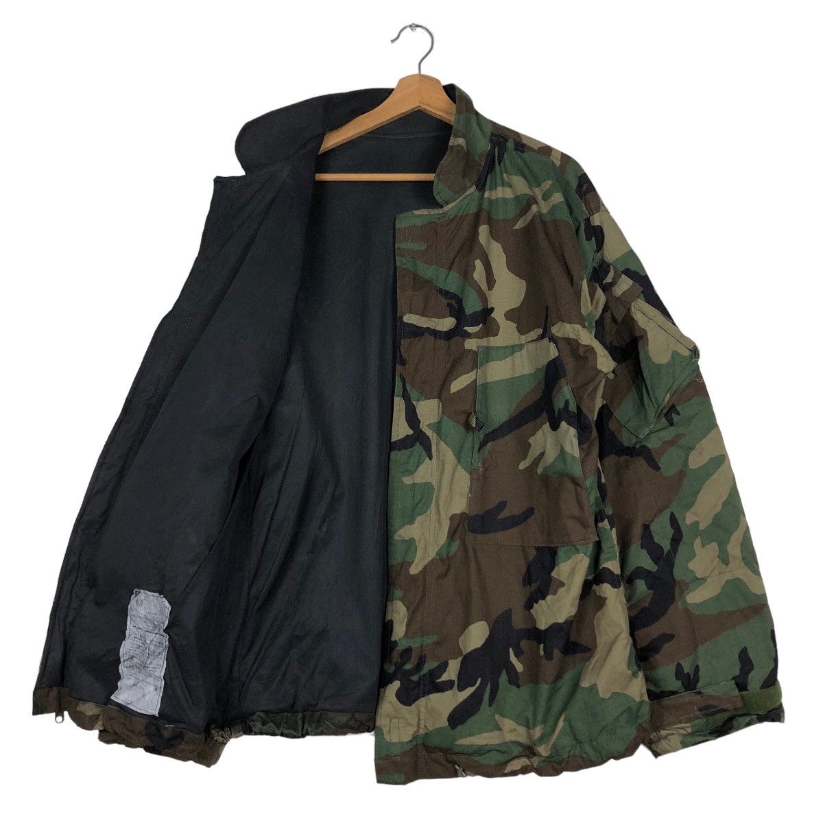Vintage 🔥Vintage Chore Military Chemical Protective Jacket Camo Size US M / EU 48-50 / 2 - 10 Thumbnail