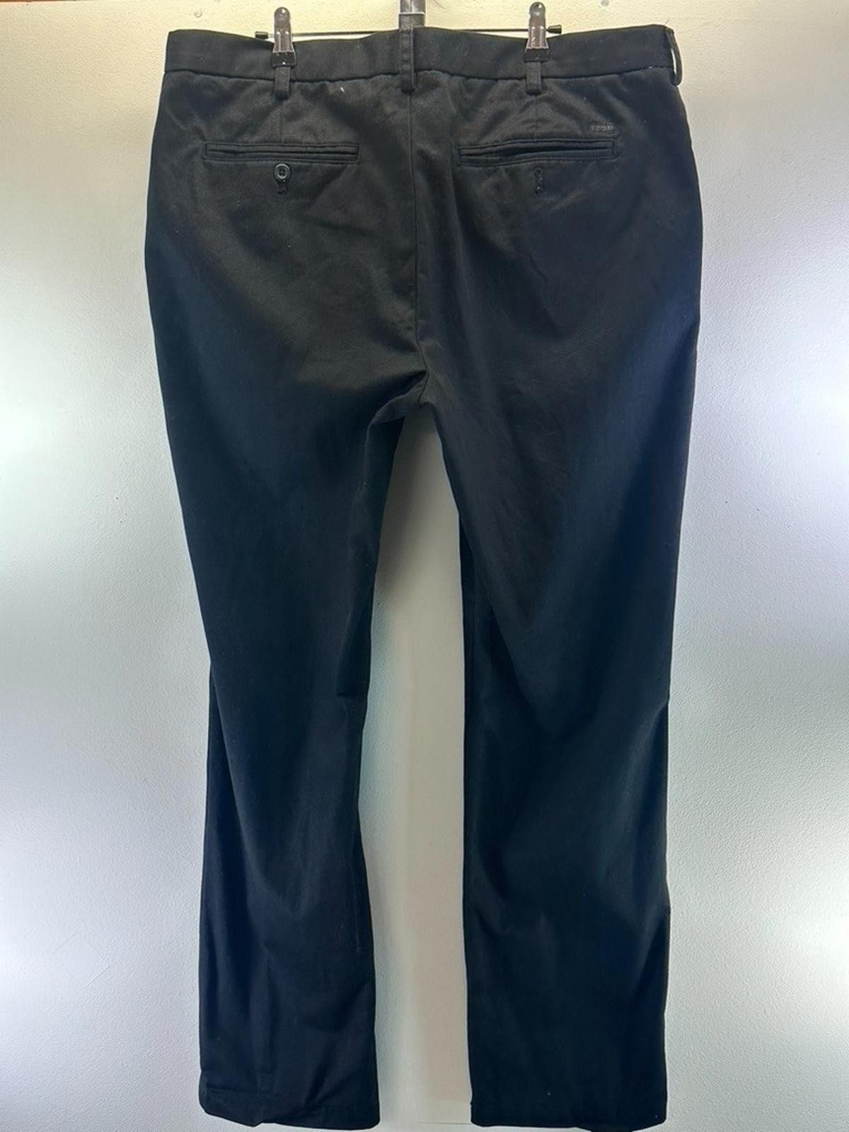 Izod Izod Men's Black 38/32 Straight Leg American Chino Size US 38 / EU 54 - 4 Thumbnail