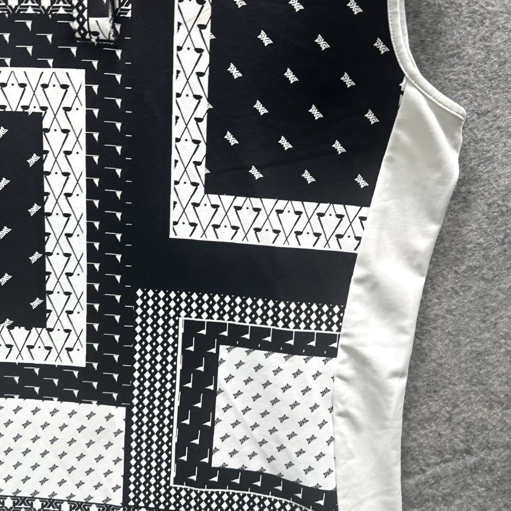 Vintage PXG Shirt Womens XS Hankerchief Performance Sleeveless Shirt Parsons Xtreme Golf Size XS / US 0-2 / IT 36-38 - 7 Thumbnail