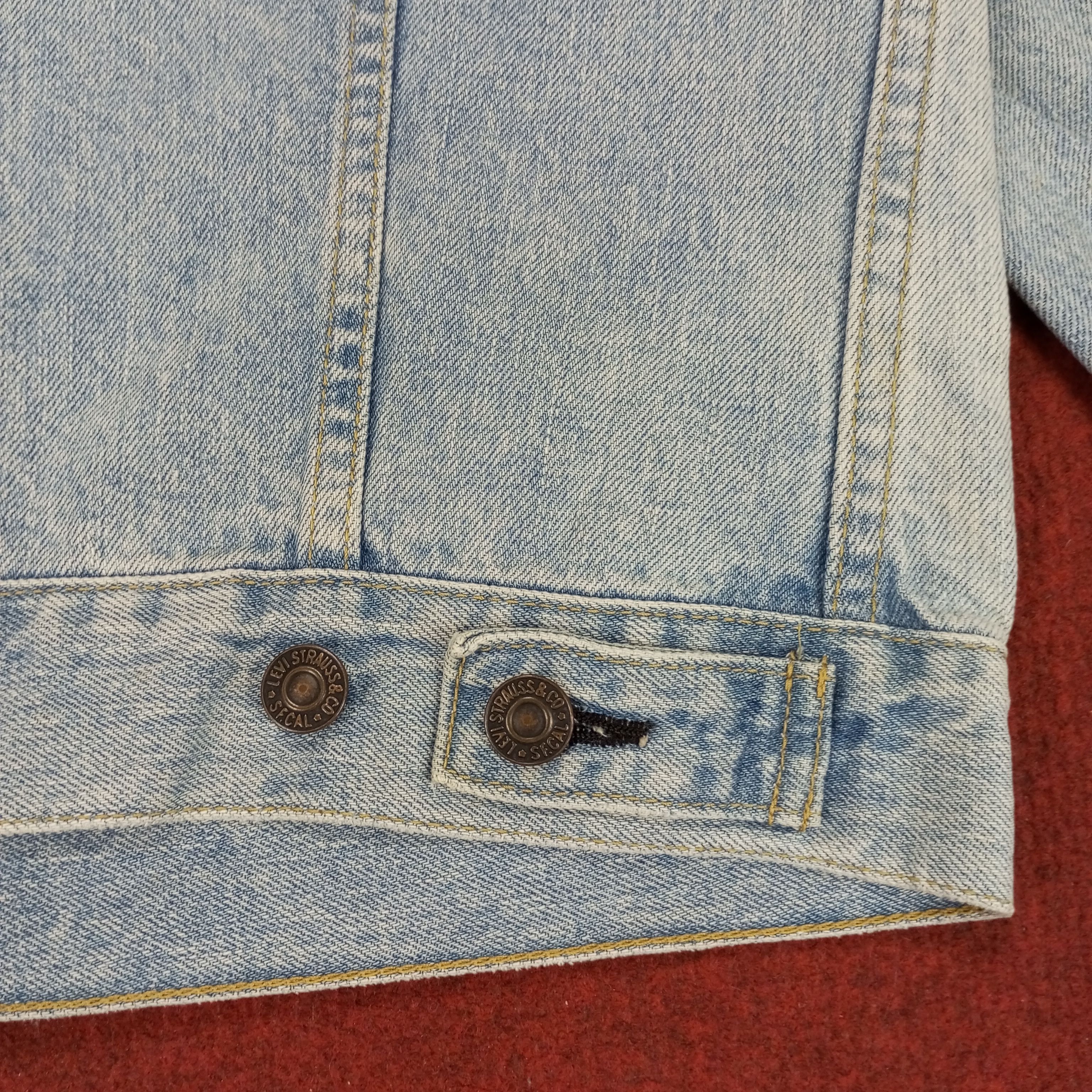 Levi's × Vintage Levis Big E American Streetwear Style Fashion Denim Jacket Size US S / EU 44-46 / 1 - 5 Thumbnail