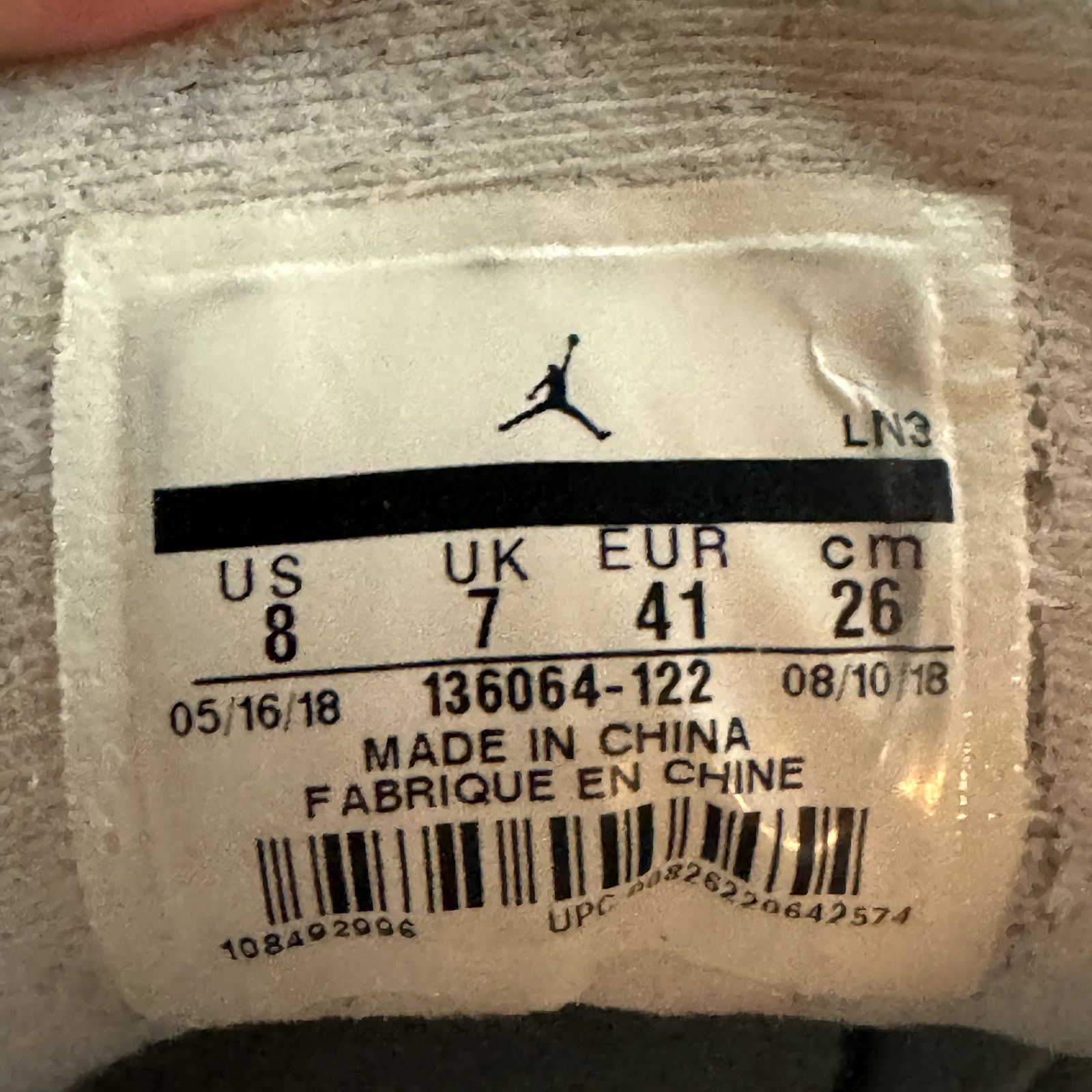 Jordan Brand × Nike Size 8 - Nike Air Jordan 3 Retro Mocha 2018 Men's Shoes Size US 8 / EU 41 - 7 Thumbnail