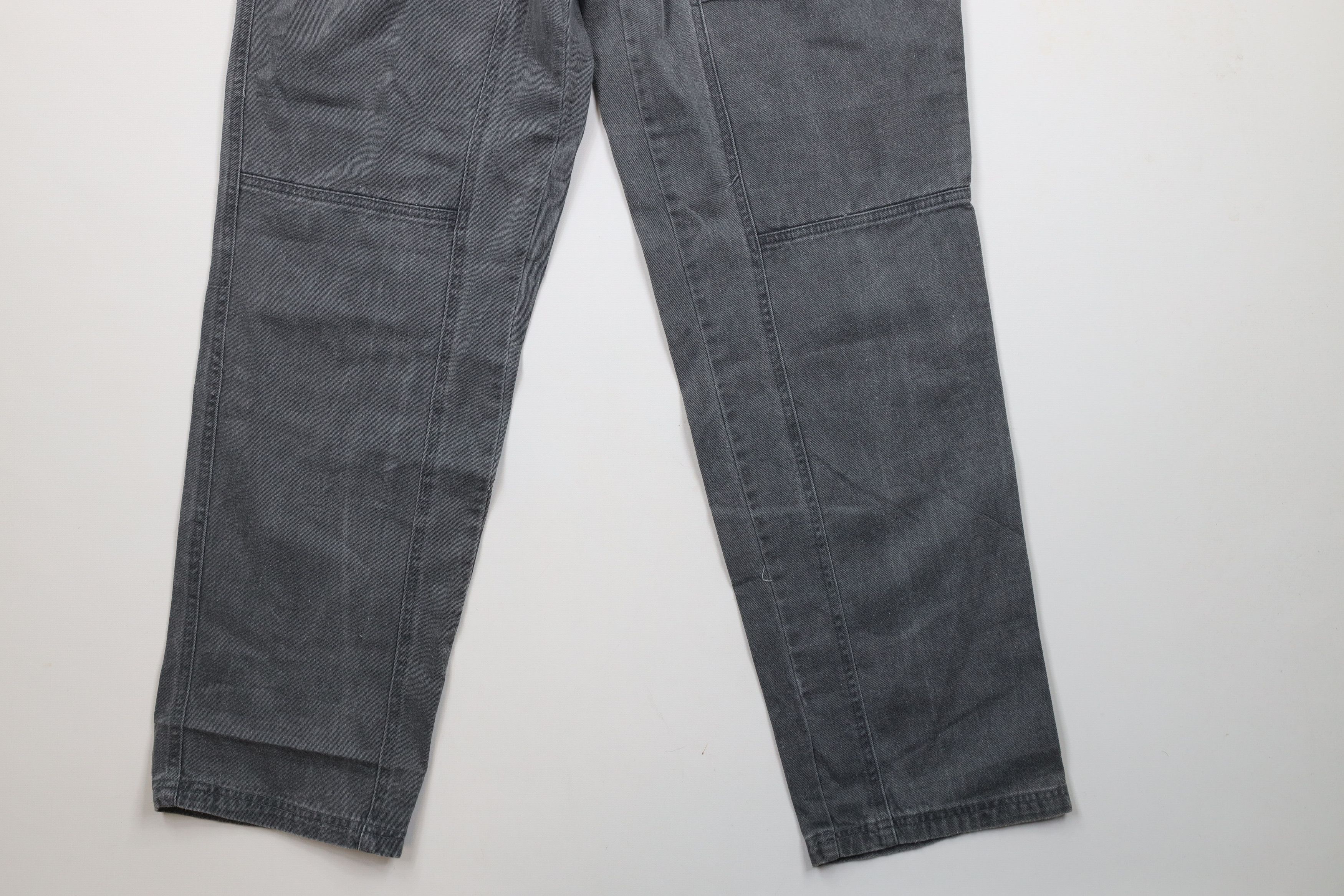Vintage Vintage 90s Streetwear Stonewash Pocket Cargo Pants Gray Size US 28 / EU 44 - 4 Thumbnail