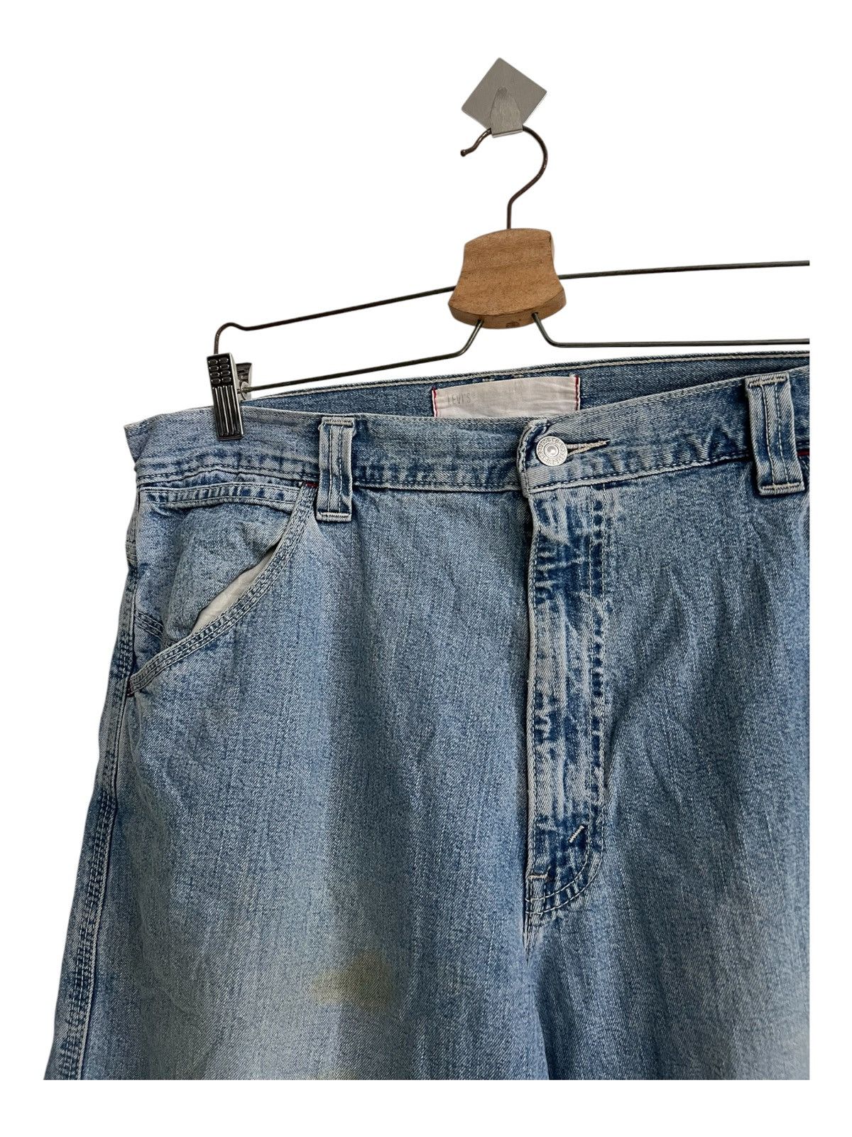 JNCO × Levi's Vintage Clothing × Vintage Y2K Levis Silvertab Super Baggy JNCO Style Jeans Denim Size US 36 / EU 52 - 7 Thumbnail