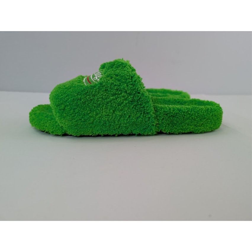 Balenciaga o1rshd1 Furry Political Campaign Slide Sandal in Apple Green Size US 9 / EU 42 - 12 Thumbnail