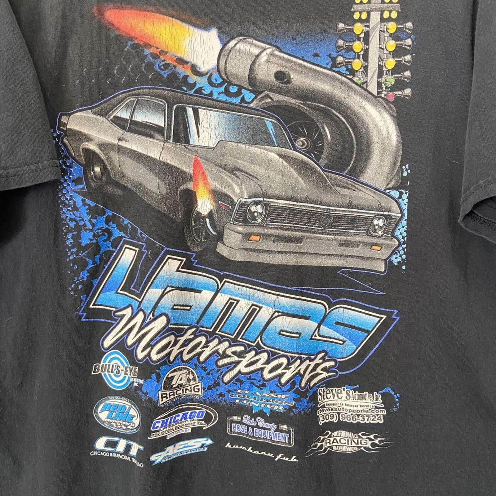 Other Y2K llamas motor sports turbo graphic T-shirt size large Size US L / EU 52-54 / 3 - 5 Thumbnail