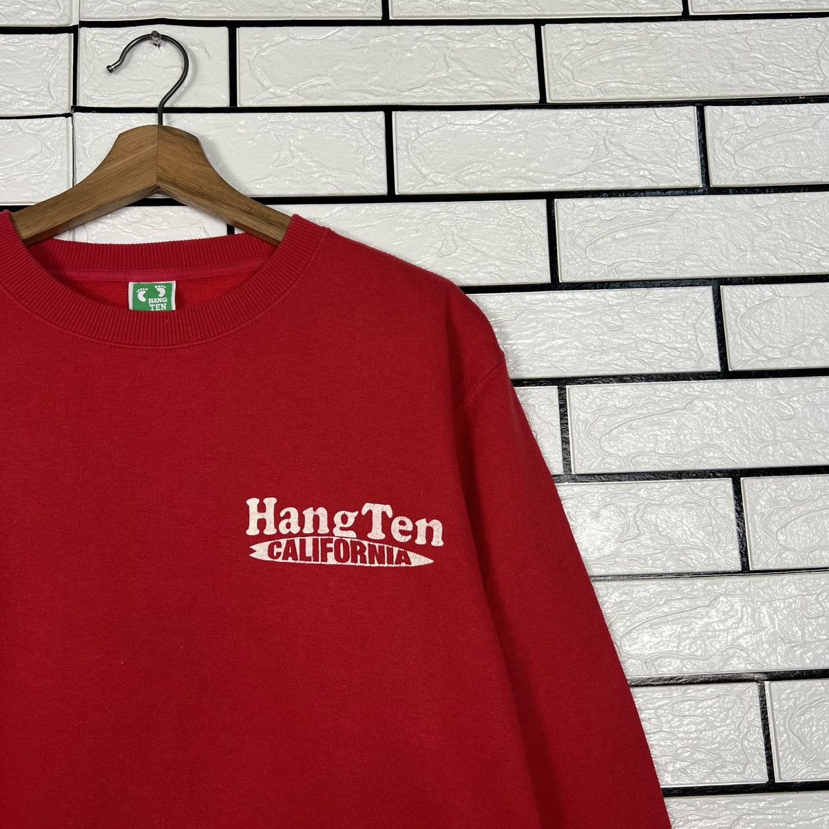 Hang Ten HANG TEN Big Logo Surfing Sweatshirt Crewneck #4042-C184 Size US M / EU 48-50 / 2 - 6 Thumbnail