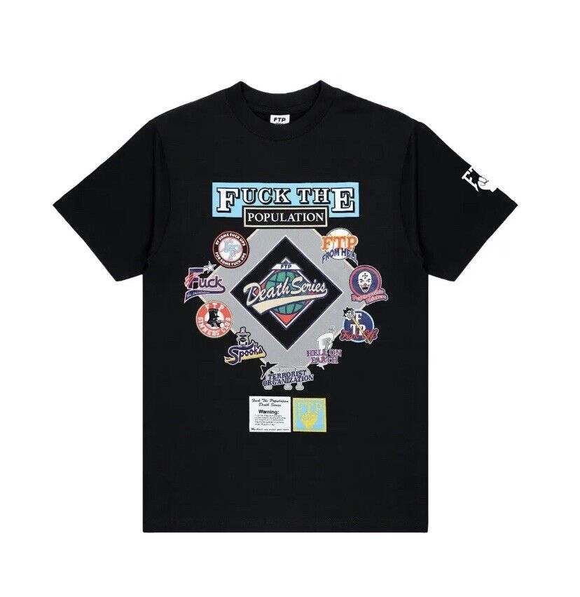 Fuck The Population Ftp Death Series T Shirt Size US L / EU 52-54 / 3 - 1 Thumbnail