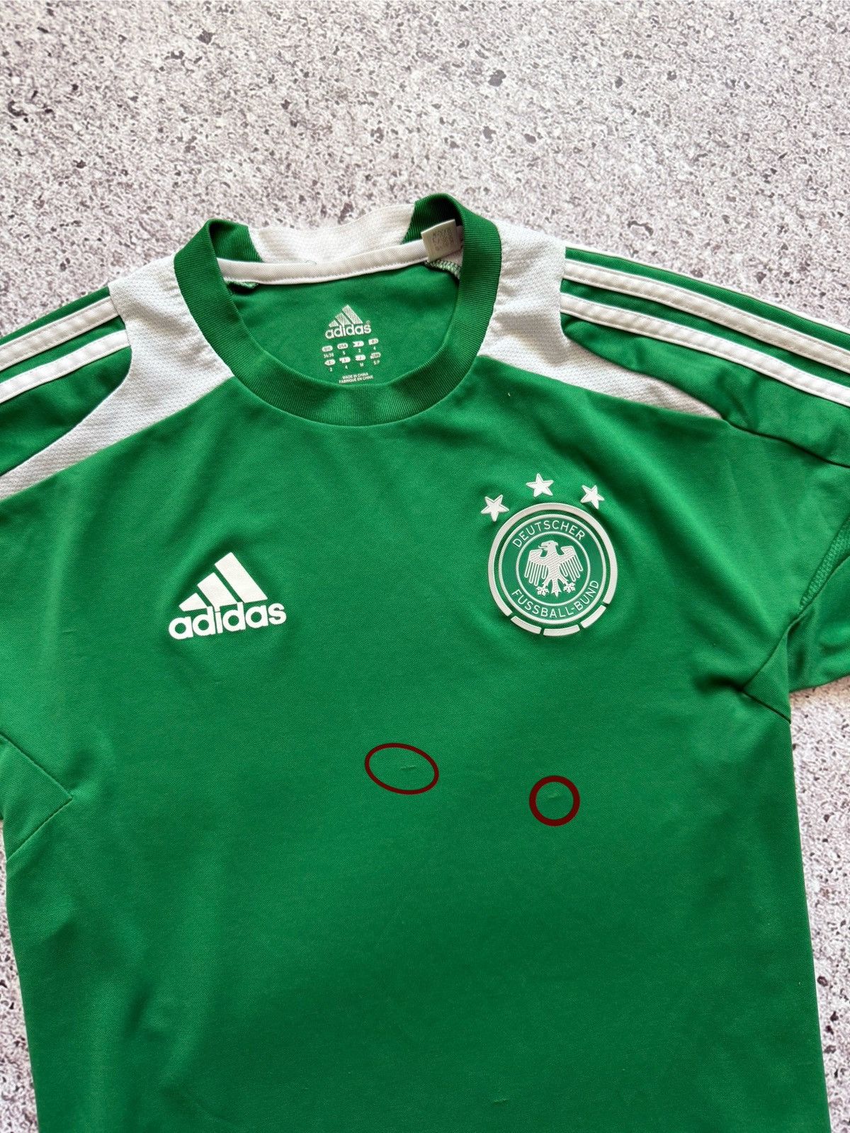 Adidas × Vintage Vintage Adidas Germany Training Football Soccer Jersey Size US S / EU 44-46 / 1 - 15 Thumbnail