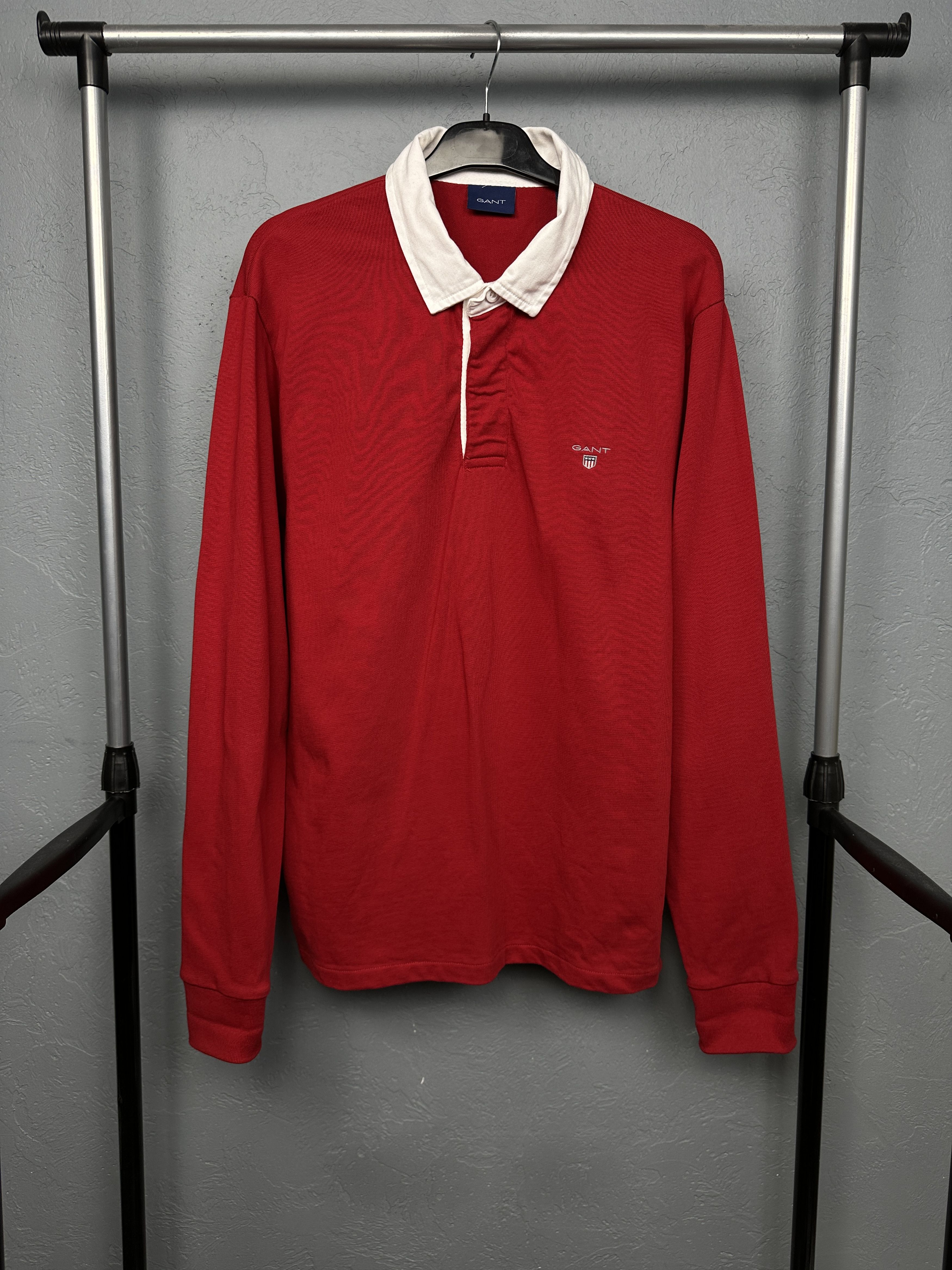 Gant Gant Vintage Mens Long Sleeve Polo Shirt Y2K Size US XL / EU 56 / 4 - 1 Thumbnail