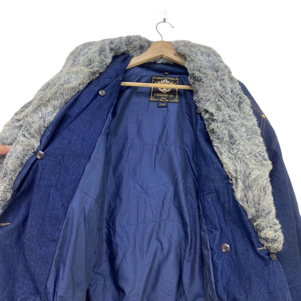 Japanese Brand L’ Studio - 291 by Sho Street Fashion Denim Jacket Size US L / EU 52-54 / 3 - 21 Thumbnail
