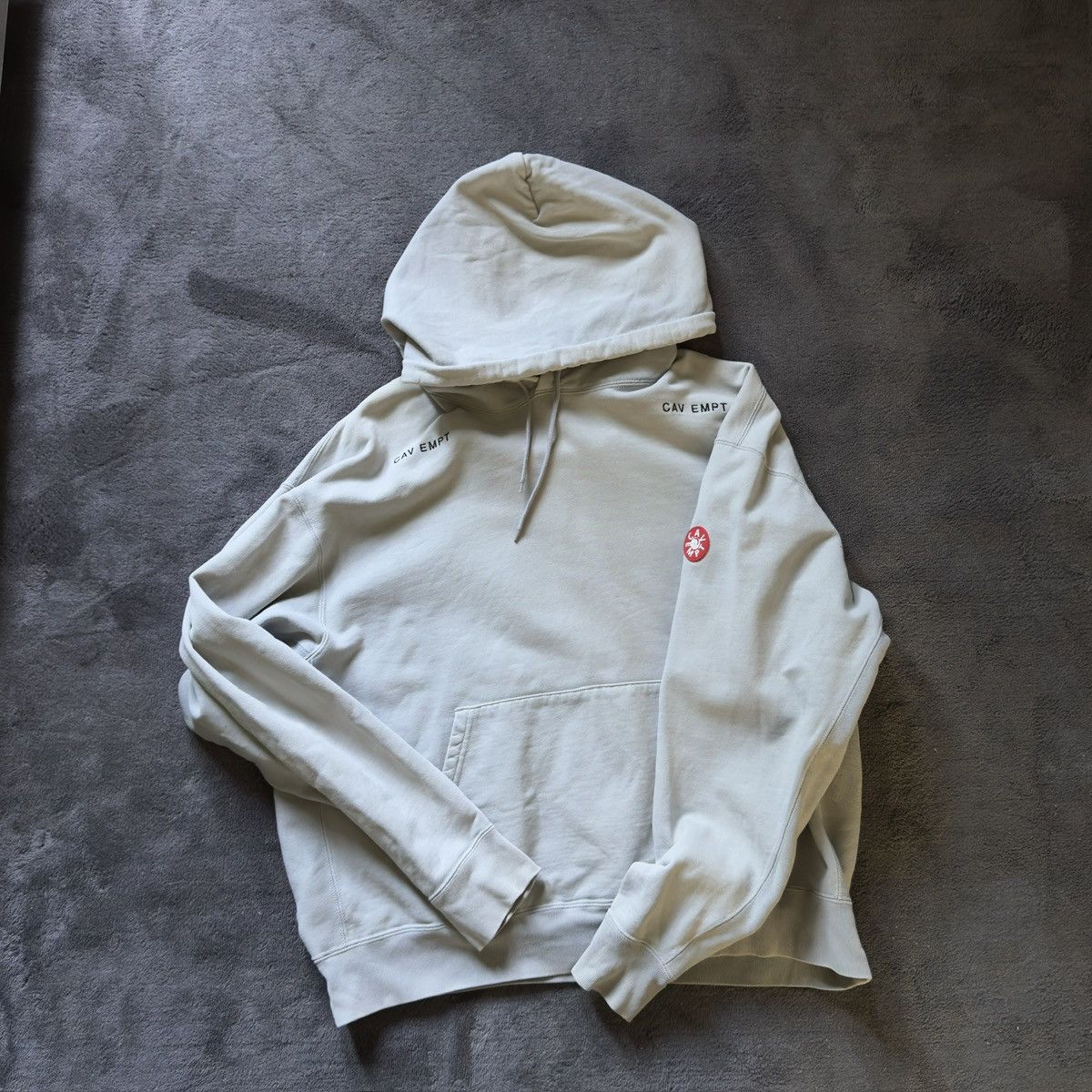 Cav Empt Solid Heavy Gray Hoodie Size US L / EU 52-54 / 3 - 1 Thumbnail