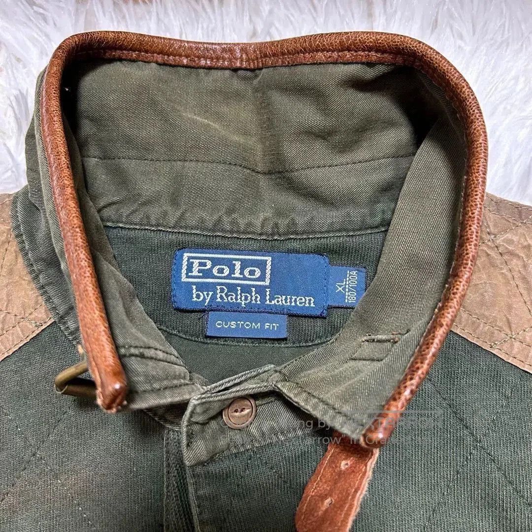 RRL Ralph Lauren Ralph Lauren Vintage Moto Long Sleeve Shirt. Size US XL / EU 56 / 4 - 7 Thumbnail