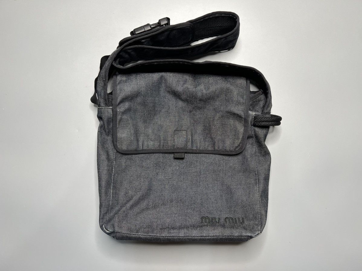 Miu Miu Miumiu x Prada Archive Denim Mesh Crossbody Bag Size ONE SIZE - 1 Thumbnail