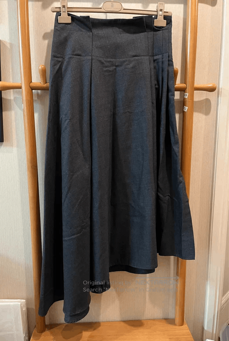 Brunello Cucinelli Brunello Cucinelli 2024 irregular long skirt Size 26" / US 2 / IT 38 - 2 Thumbnail