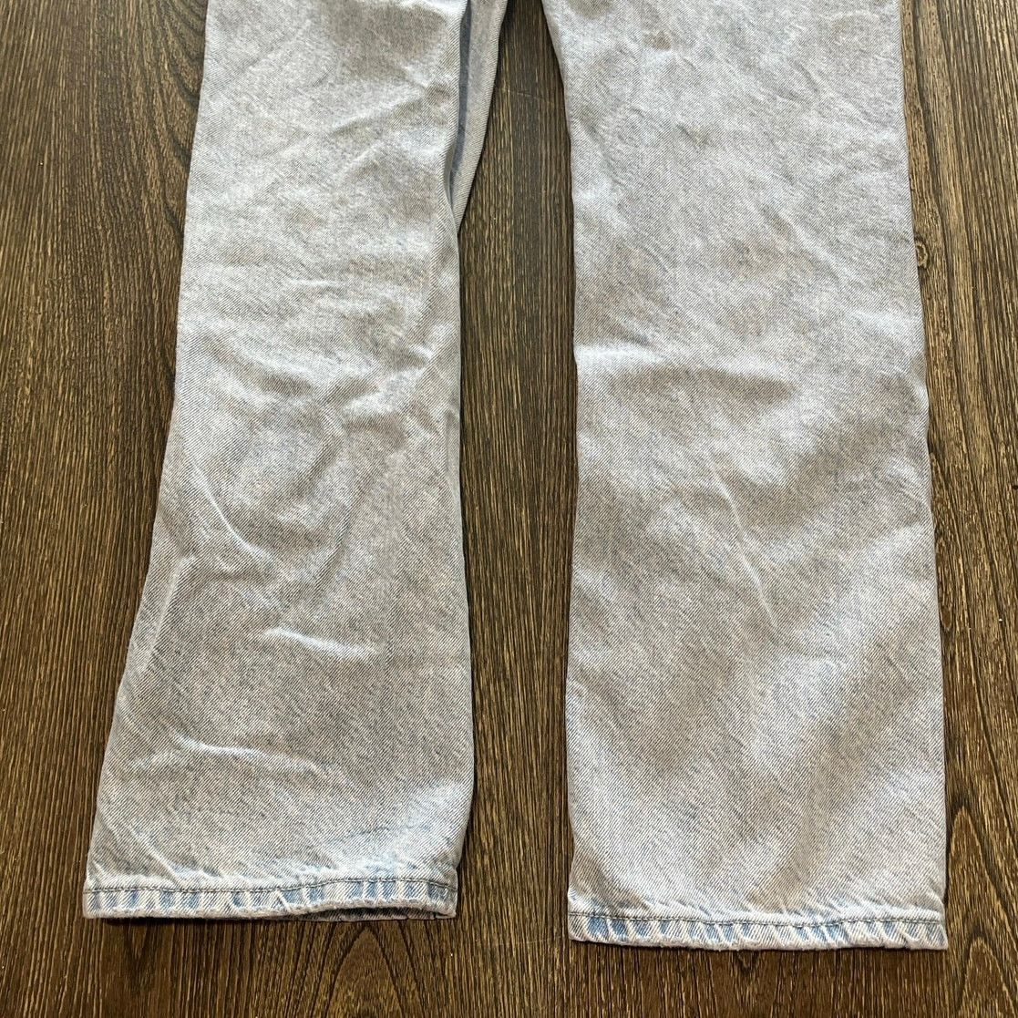 American Eagle Outfitters American Eagle 90's Straight Jeans High Rise Blue Size 0 Size 25" / US 0 / IT 36 - 10 Thumbnail