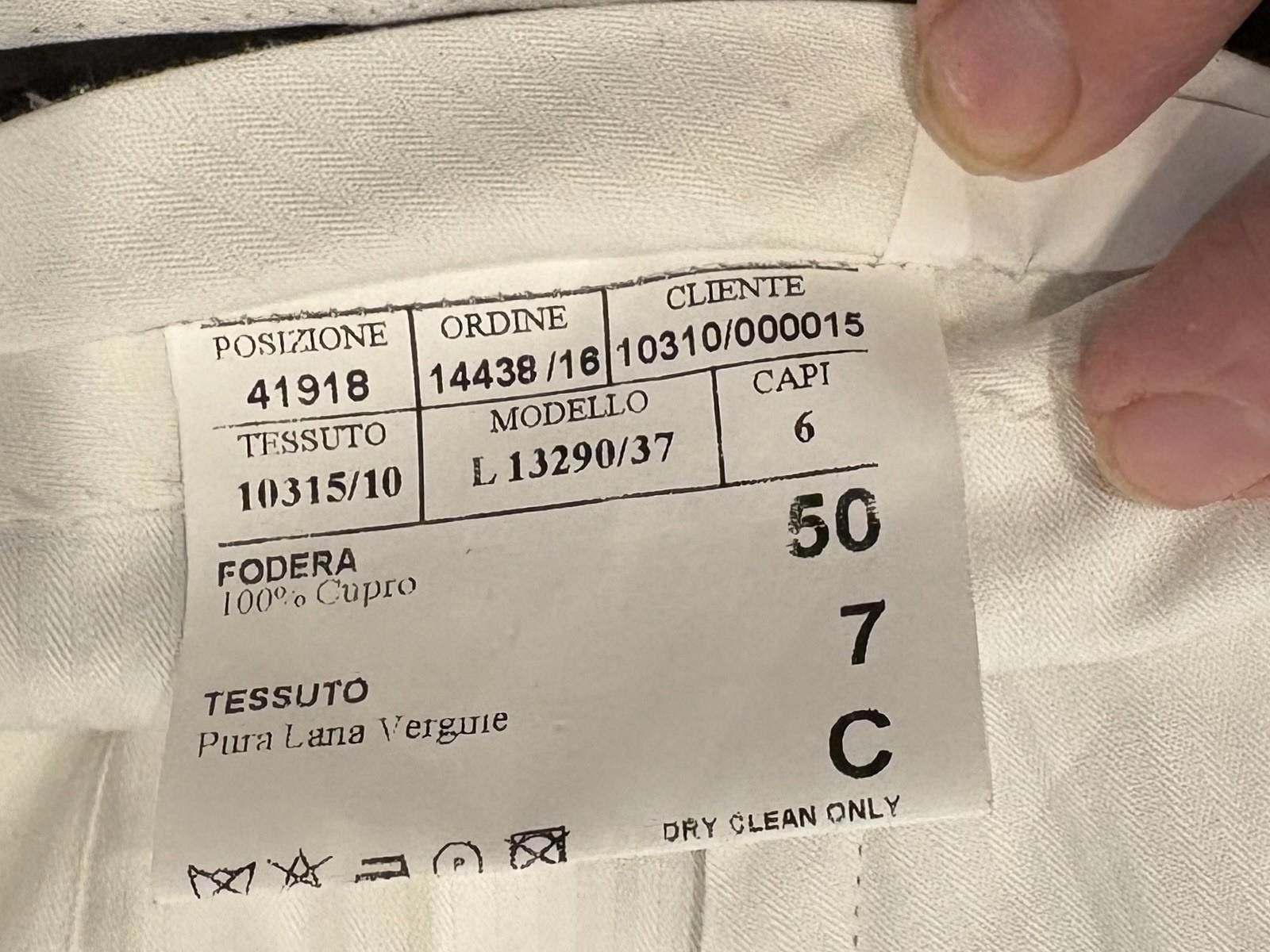Canali 100% Pure Wool Made in Italy Canali Black Wool Pants 34 Size US 34 / EU 50 - 9 Thumbnail