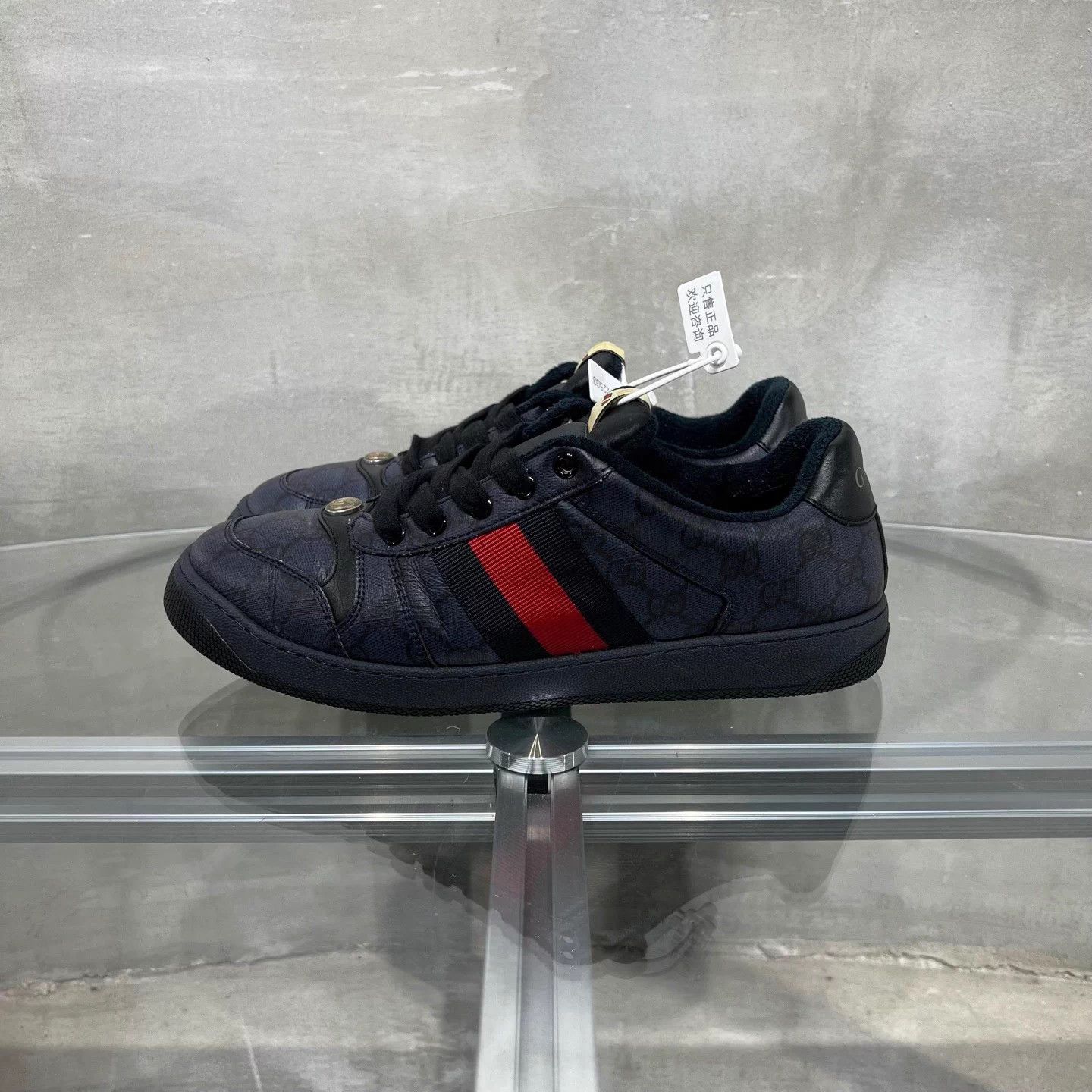 Gucci GUCCI Screener GG Monogram Distressed Sneakers UK9 Size US 10 / EU 43 - 3 Thumbnail