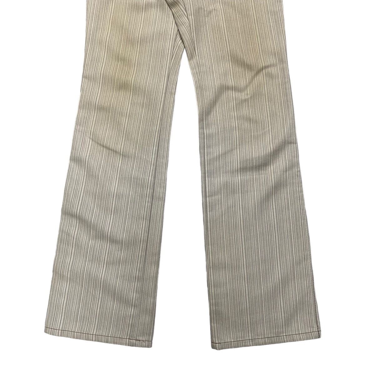 Japanese Brand Japanese Brand Elle Homme Striped Flare Pants Size US 31 - 6 Thumbnail
