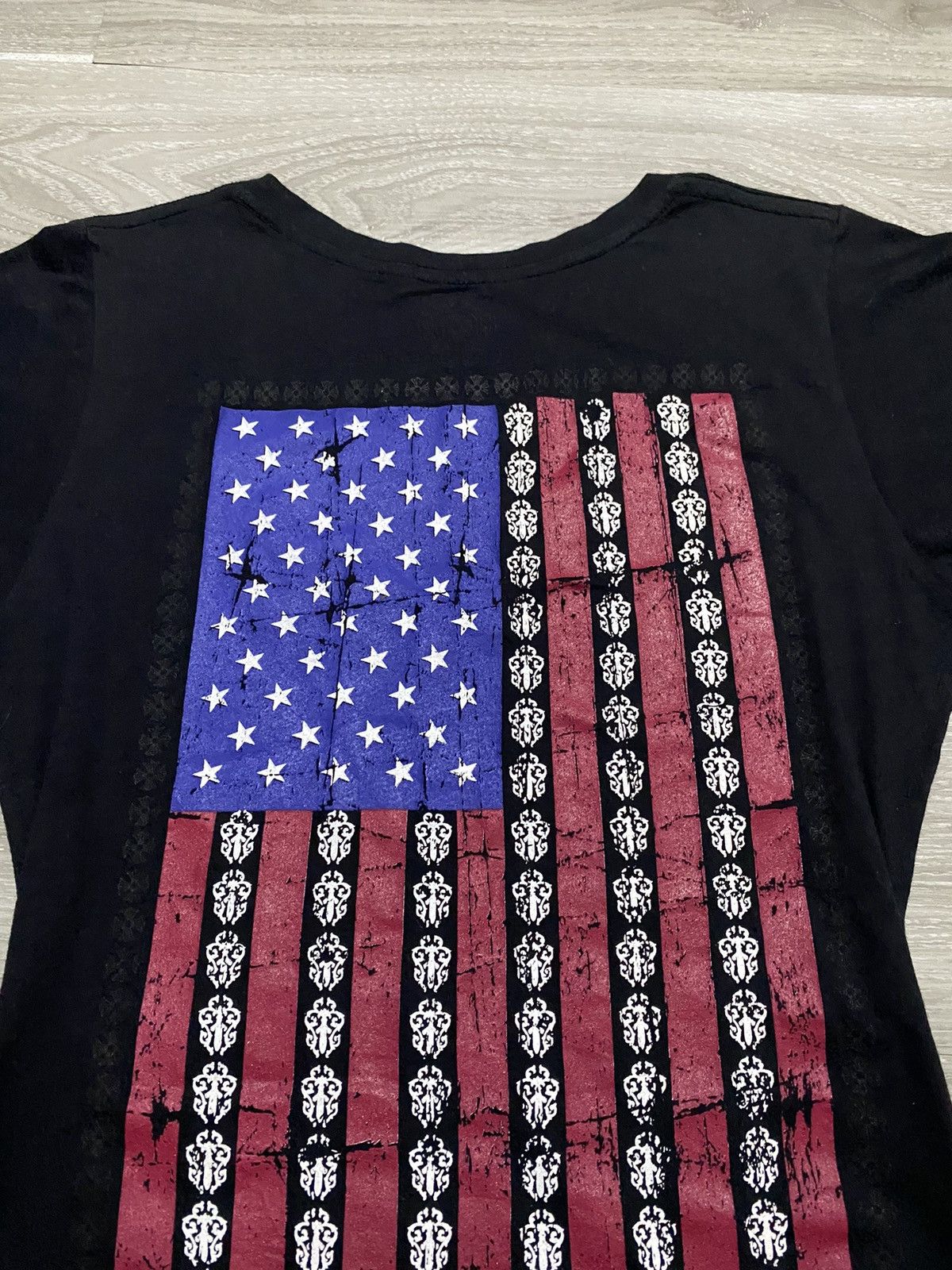 Chrome Hearts AMERICAN FLAG CHROME HEARTS Size L / US 10 / IT 46 - 2 Thumbnail
