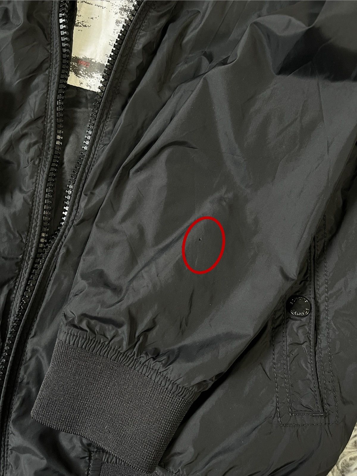 Schott Schott N.Y.C. MA-7 Nylon Bomber Flight Jacket Black Flag Lining Size US M / EU 48-50 / 2 - 15 Thumbnail