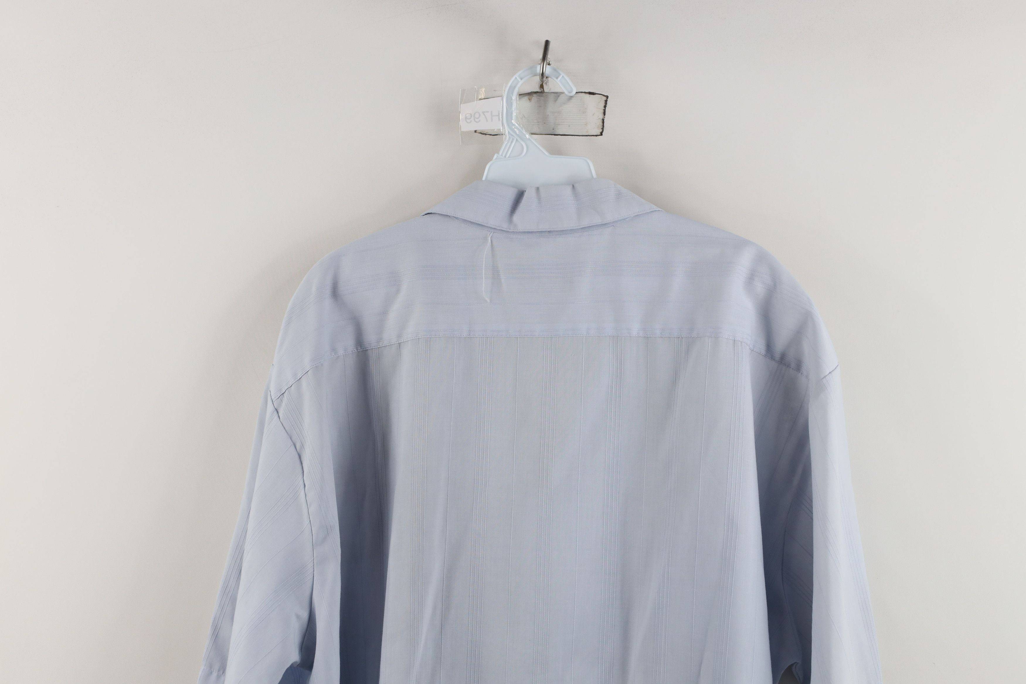 Vintage Vintage 90s Streetwear Sheer Camp Collar Button Shirt Size US XL / EU 56 / 4 - 11 Thumbnail