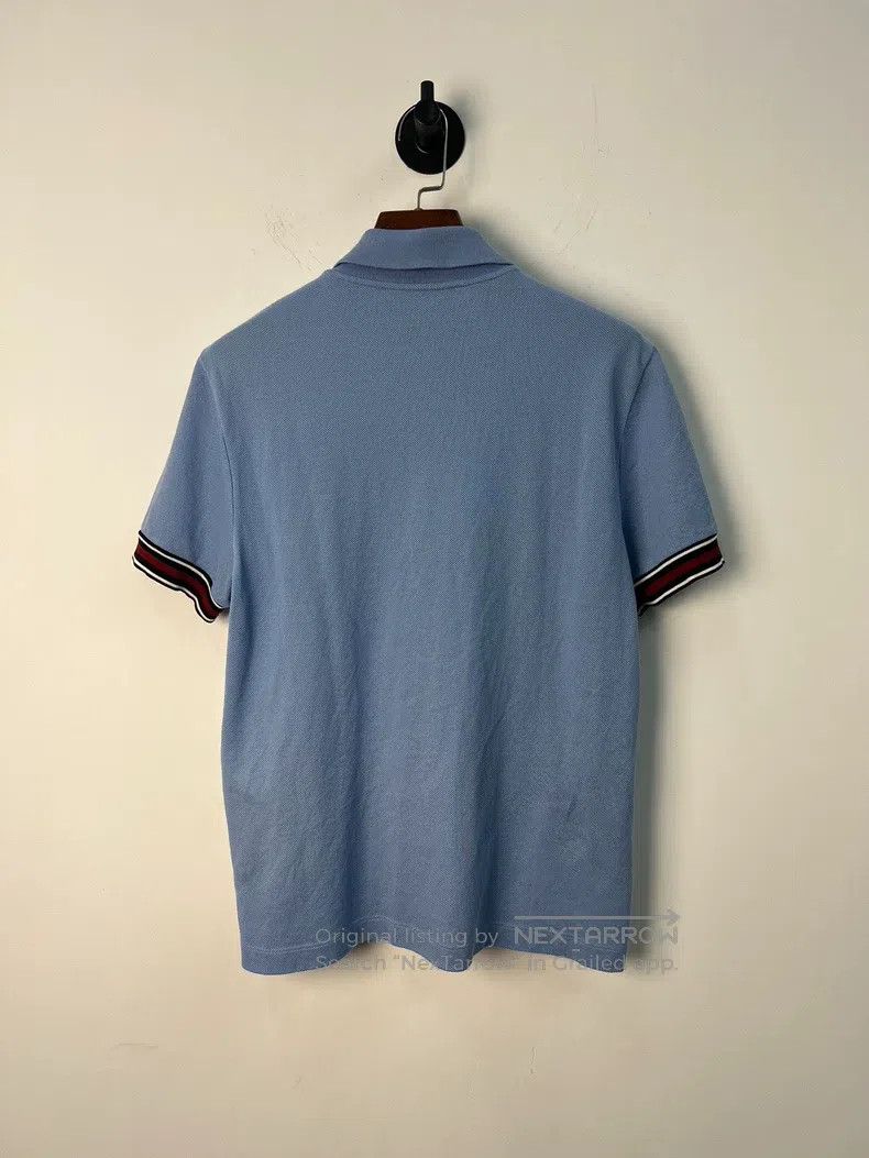 Gucci Gucci Striped cuffs talk about blue polo short sleeves Size US S / EU 44-46 / 1 - 2 Thumbnail
