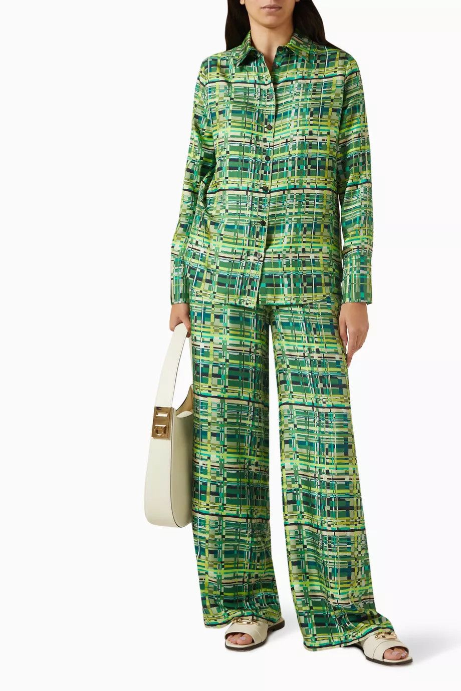 Salvatore Ferragamo o1y0426 Sweatpant in Multicolor Size 28" / US 6 / IT 42 - 4 Thumbnail