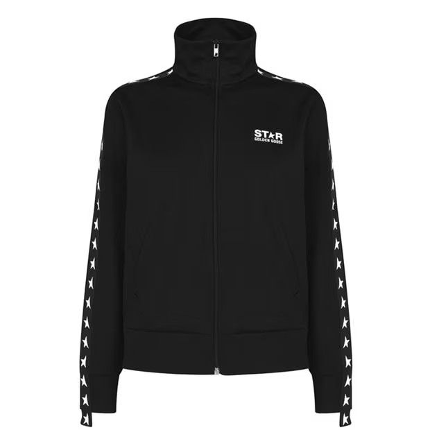 Golden Goose o1g2r1mq1024 Track Jacket in Black & White Size XS / US 0-2 / IT 36-38 - 1 Thumbnail