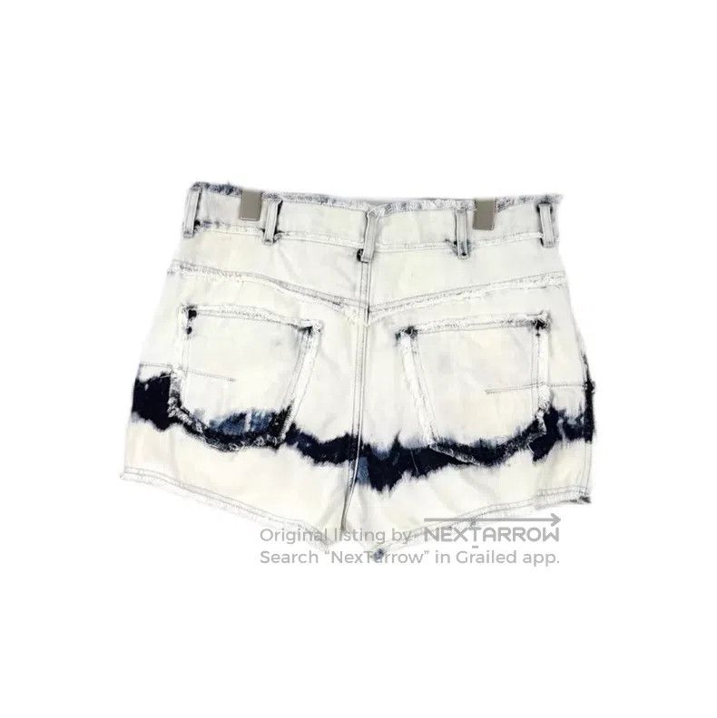 Dior Dior Beige fur-edged denim shorts Size 27" / US 4 / IT 40 - 2 Thumbnail