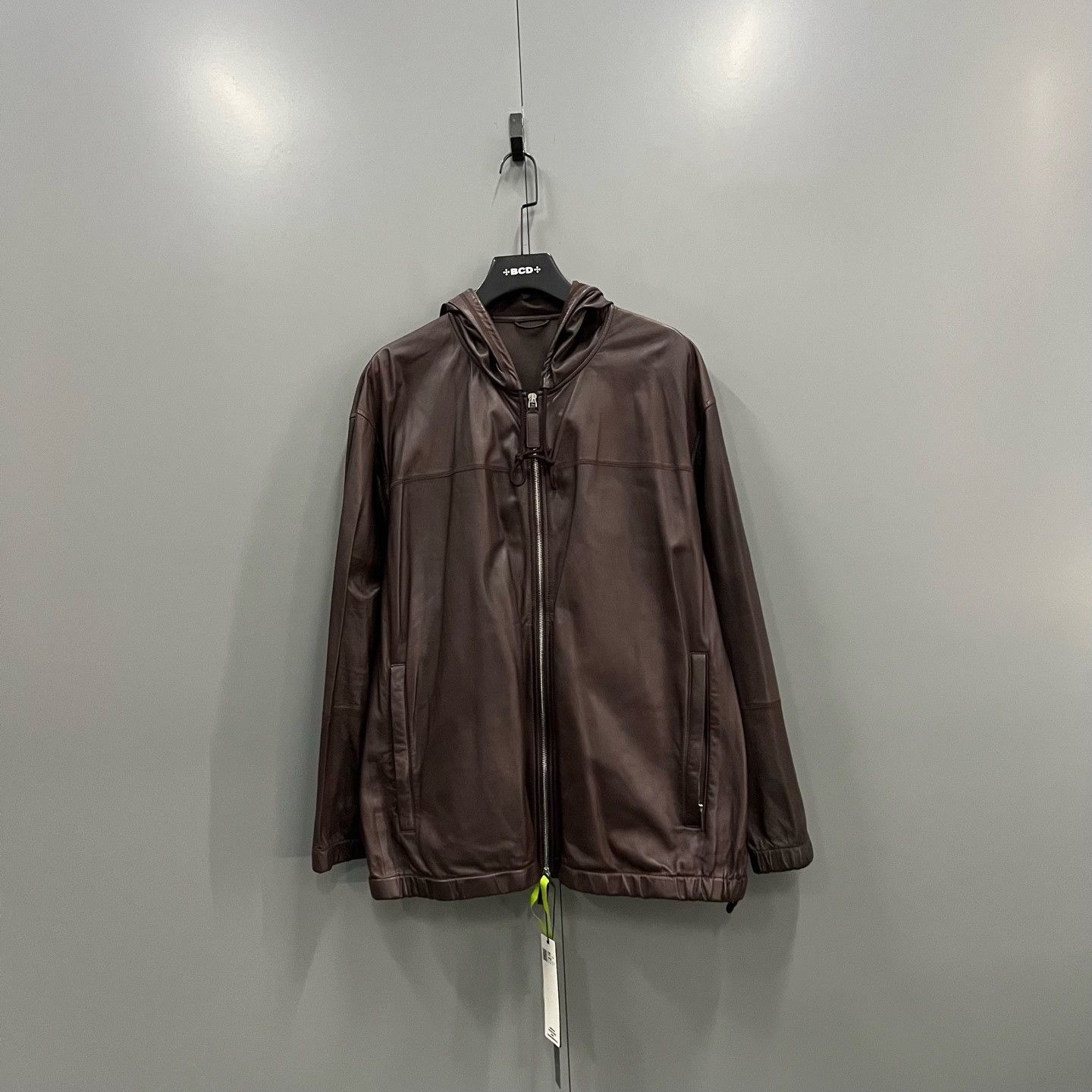 Bottega Veneta Bottega Veneta Brown Leather Jacket m Men Size US M / EU 48-50 / 2 - 1 Thumbnail