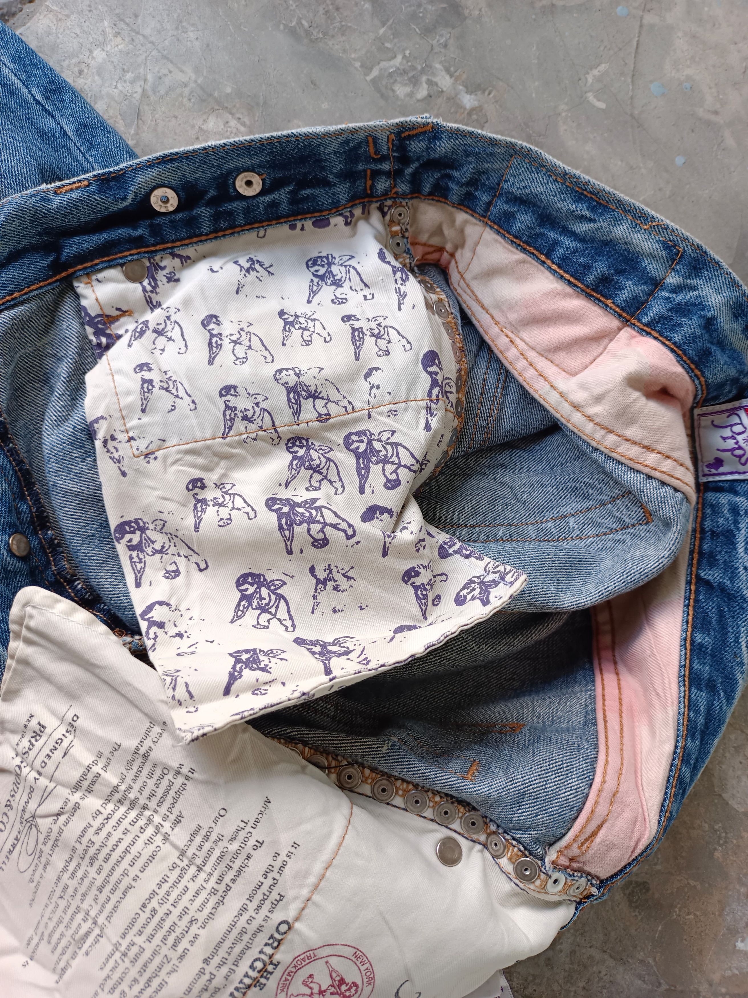 Japanese Brand × Prps Prps Distressed Jeans Size US 30 / EU 46 - 11 Thumbnail