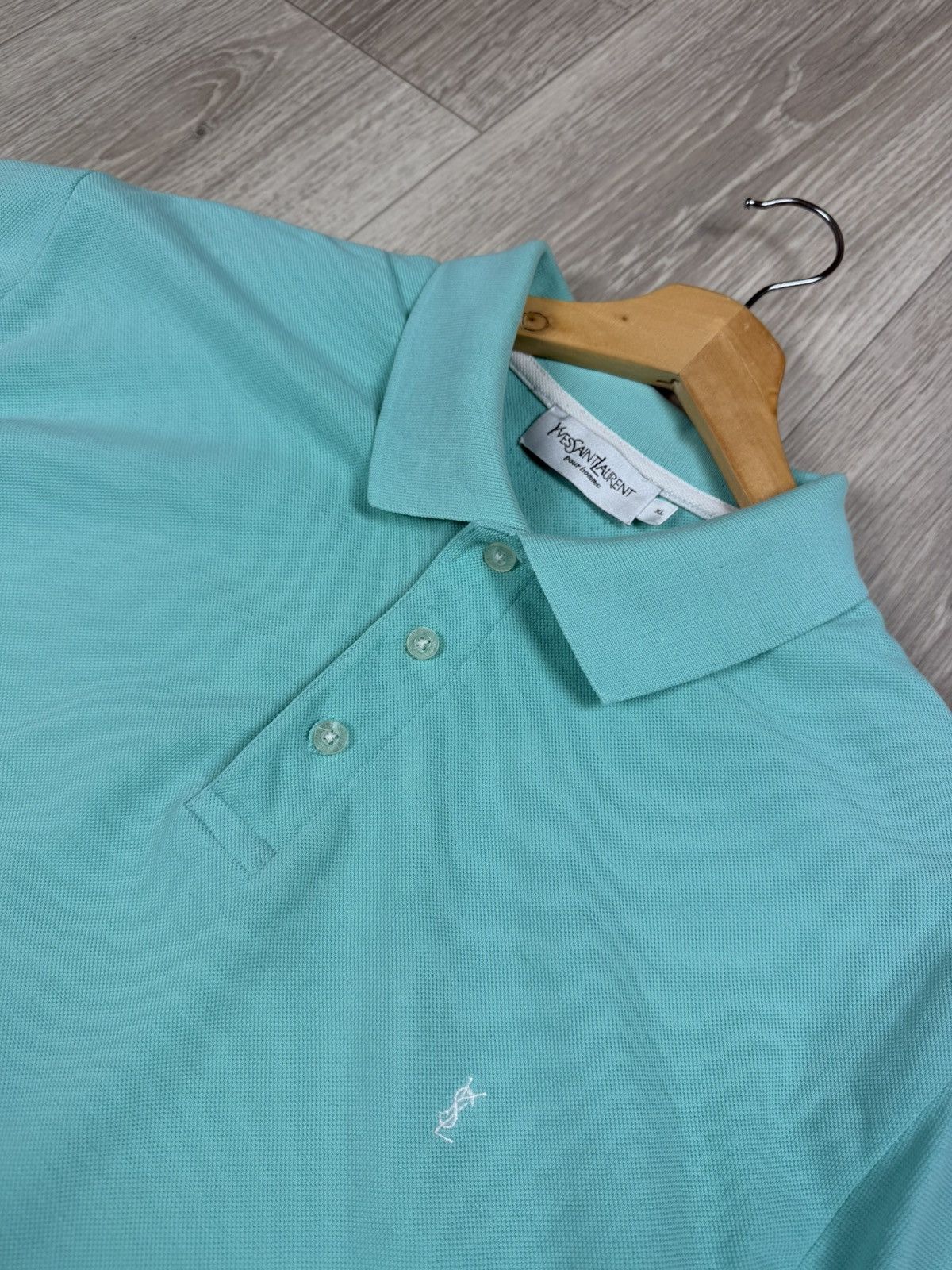 Yves Saint Laurent Vintage Yves Saint Laurent Polos Shirt YSL Logo Size XL Size US XL / EU 56 / 4 - 5 Thumbnail