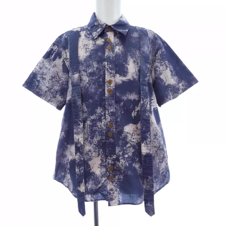 Vivienne Westwood Vivienne Westwood Tie-dye tie shirt Size L / US 10 / IT 46 - 1 Thumbnail