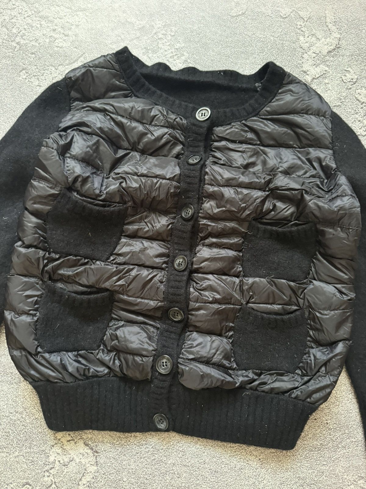 Designer × Moncler Moncler Very shanke material button up sweater bomber jacket Size XXS / US 00 / IT 34 - 7 Thumbnail