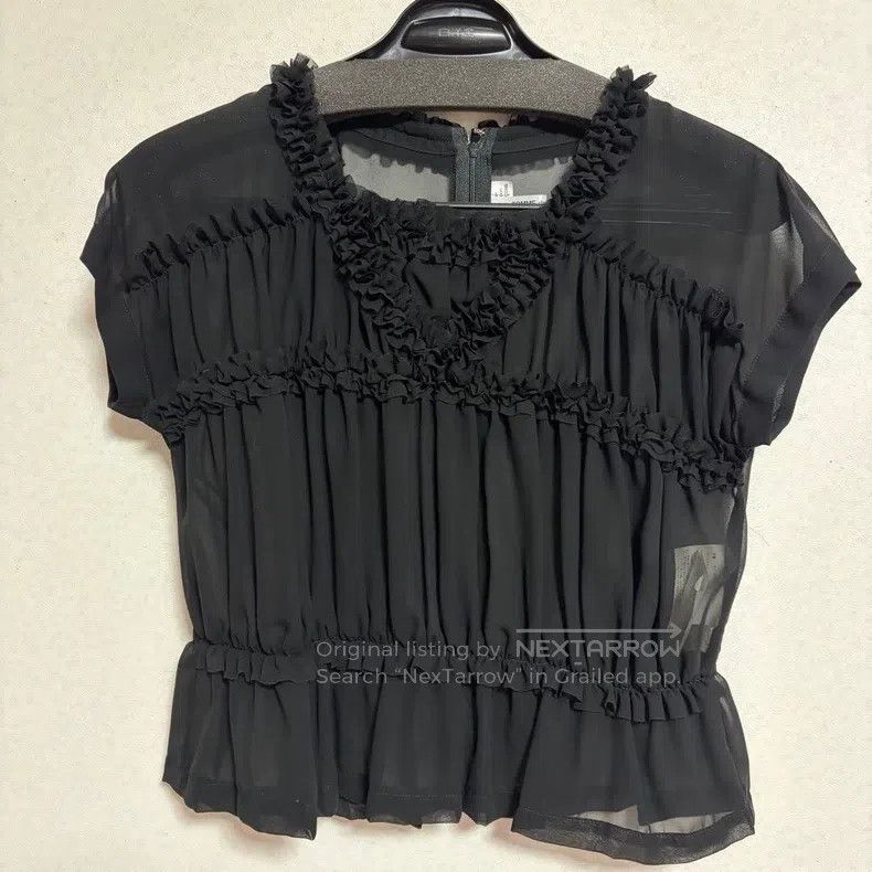 Comme des Garcons Comme Des Garcons Black Vest Top Size XS / US 0-2 / IT 36-38 - 1 Thumbnail