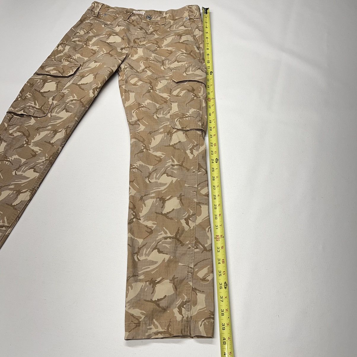 Levi's Levis Cargo Pants Brown Camo Ripstop Straight Tactical Y2K Size US 29 - 16 Thumbnail