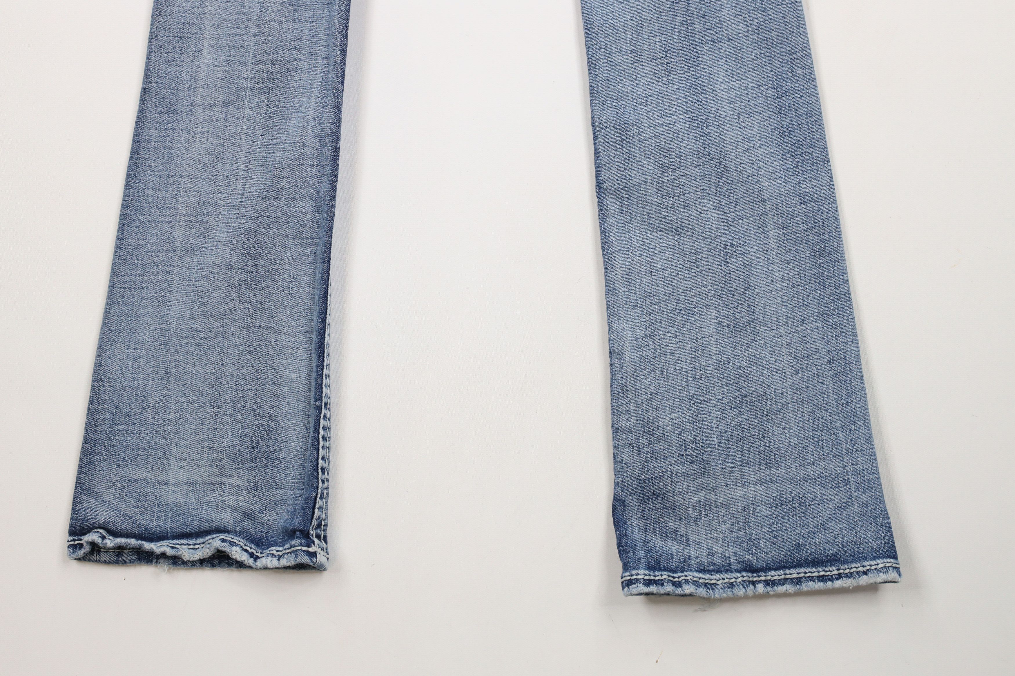 Rock Revival × Vintage Rock Revival Thick Stitch Sundee Mid Rise Boot Denim Jeans Size 26" / US 2 / IT 38 - 14 Thumbnail