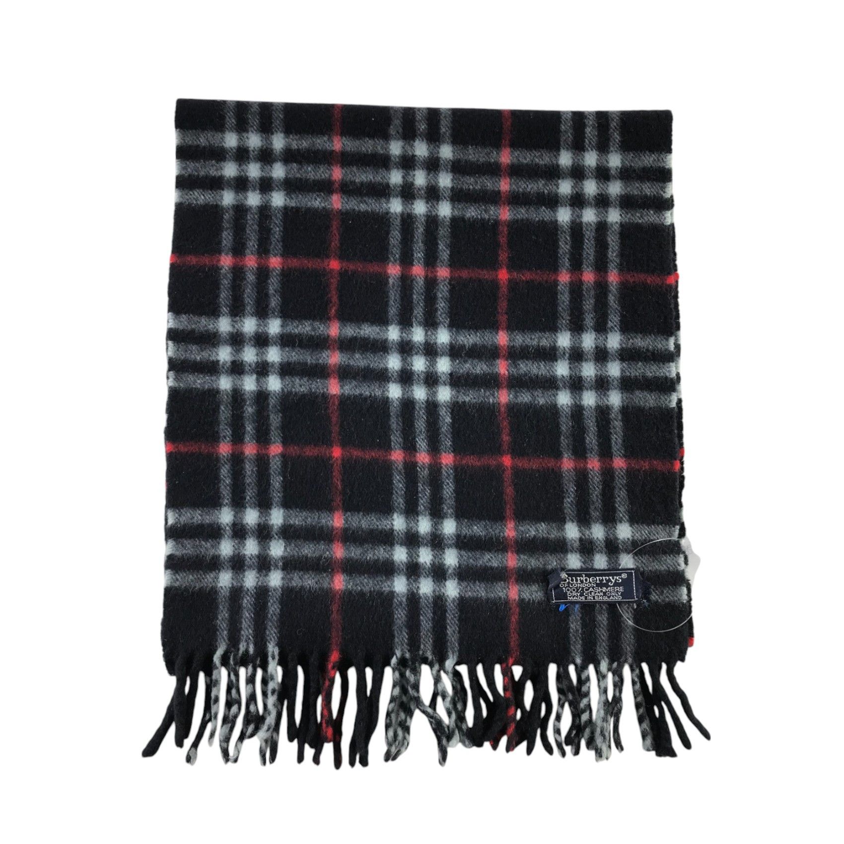 Burberry × Vintage Burberry Scarf / Muffler / Neckwear - WW1826 Size ONE SIZE - 2 Thumbnail