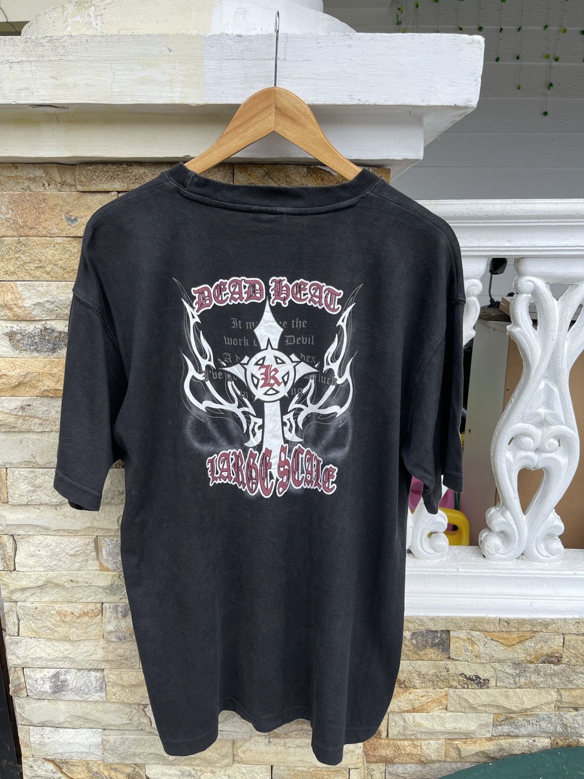 If Six Was Nine Rare🔥SUN FADED Vtg DEAD HEAT Seditionaries T Shirt Size US L / EU 52-54 / 3 - 2 Thumbnail