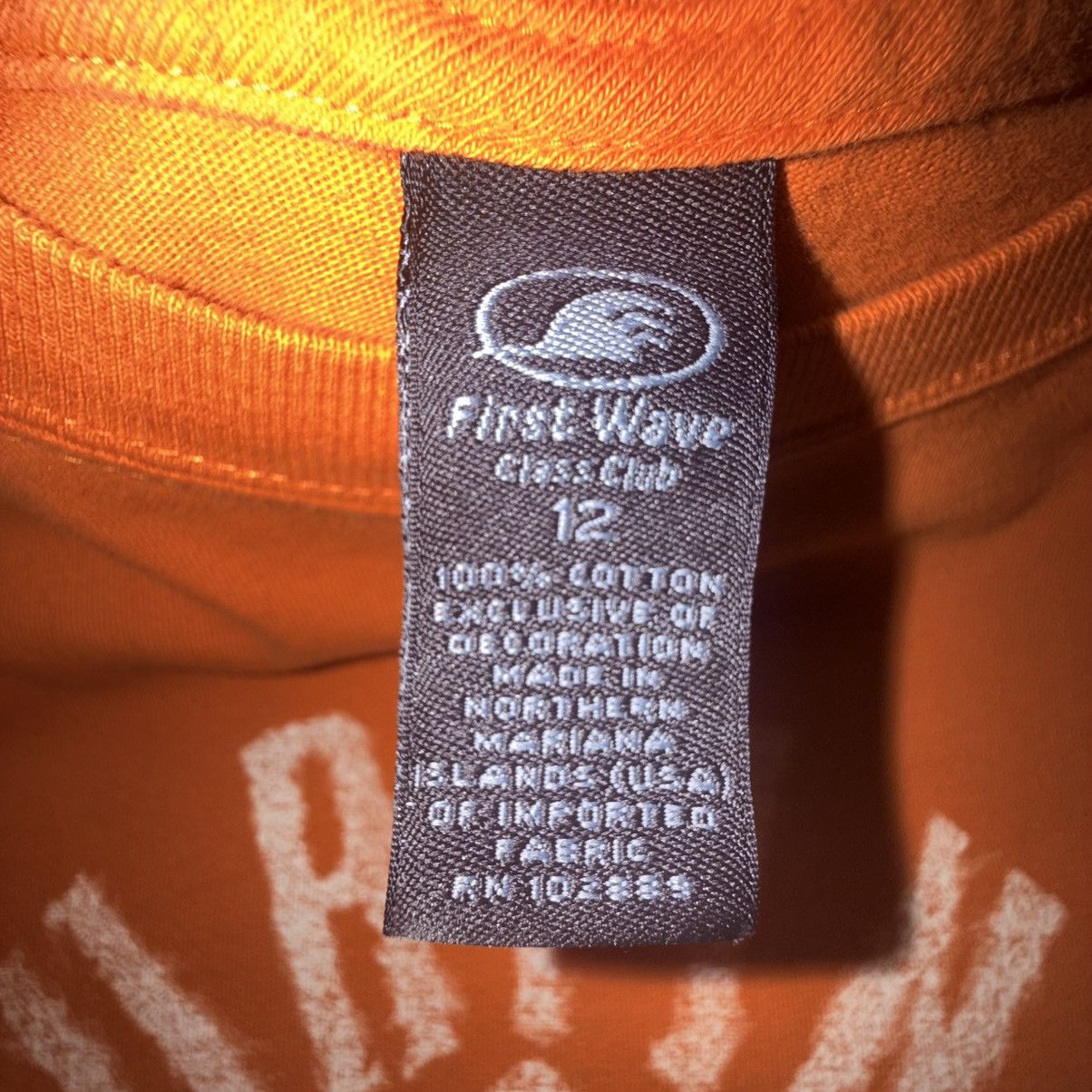 Other VTG 90s First Wave Surf Tee Shark Graphic Made in USA Size XXS / US 00 / IT 34 - 4 Thumbnail