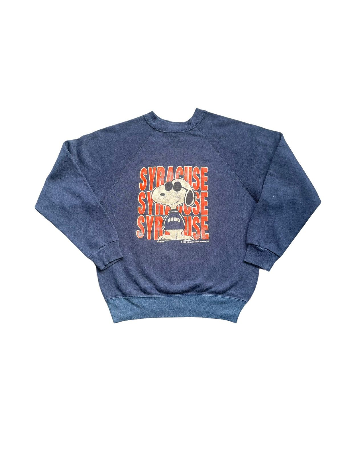 Vintage popular 1971 1970s Snoopy Artex CHICAGO BEARS Crewneck Sweatshirt XL