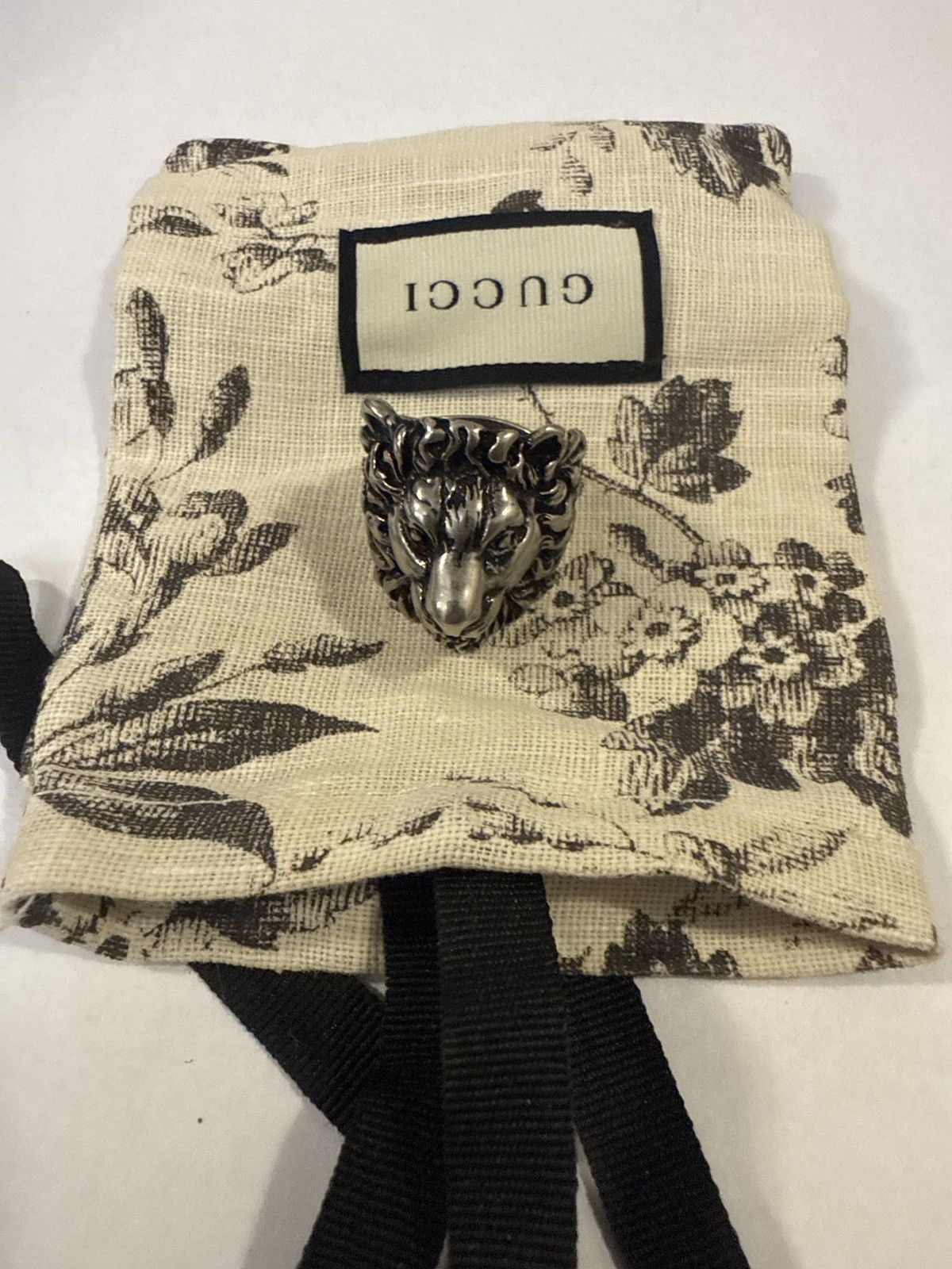Gucci Lion Ring Size 10.5 Size ONE SIZE - 4 Thumbnail