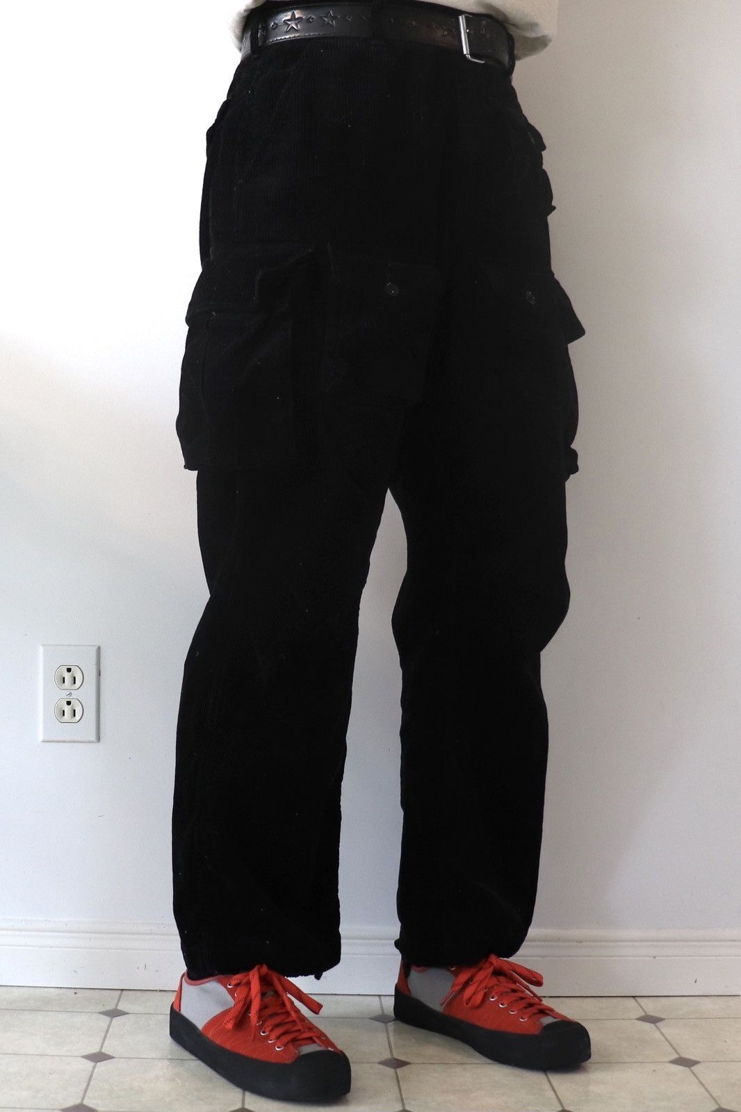 Engineered Garments FA Pant FW20 Black 8W Corduroy Size US 30 / EU 46 - 4 Thumbnail